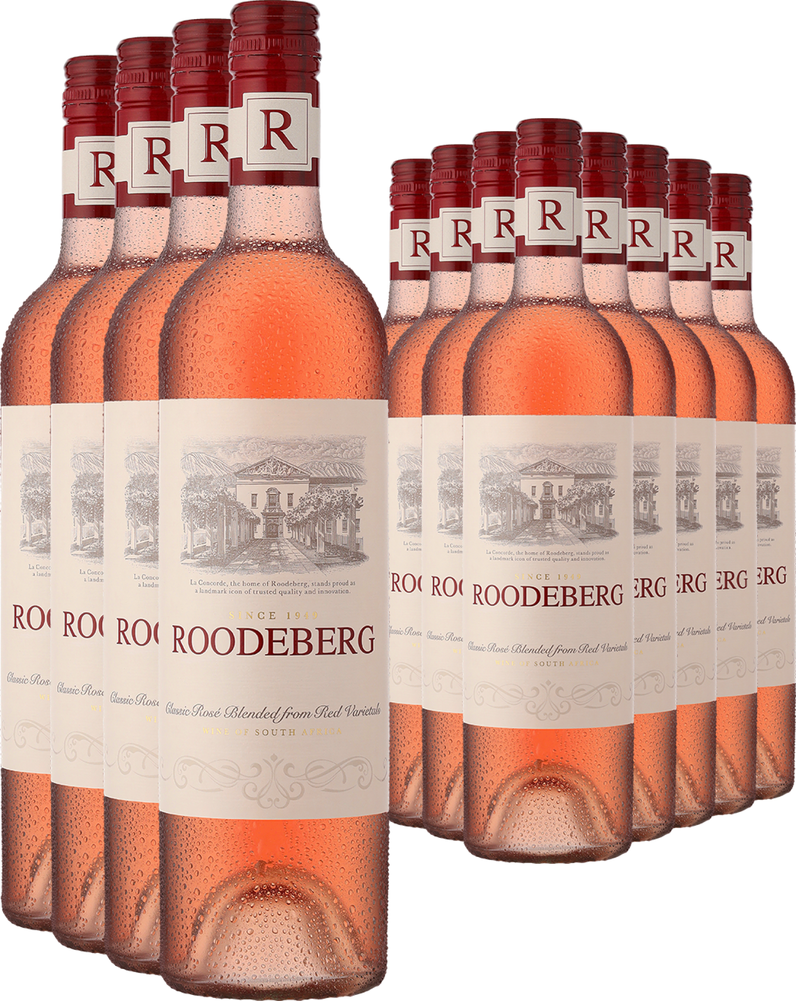 8+4-PAKET KWV Roodeberg Rosé 2023