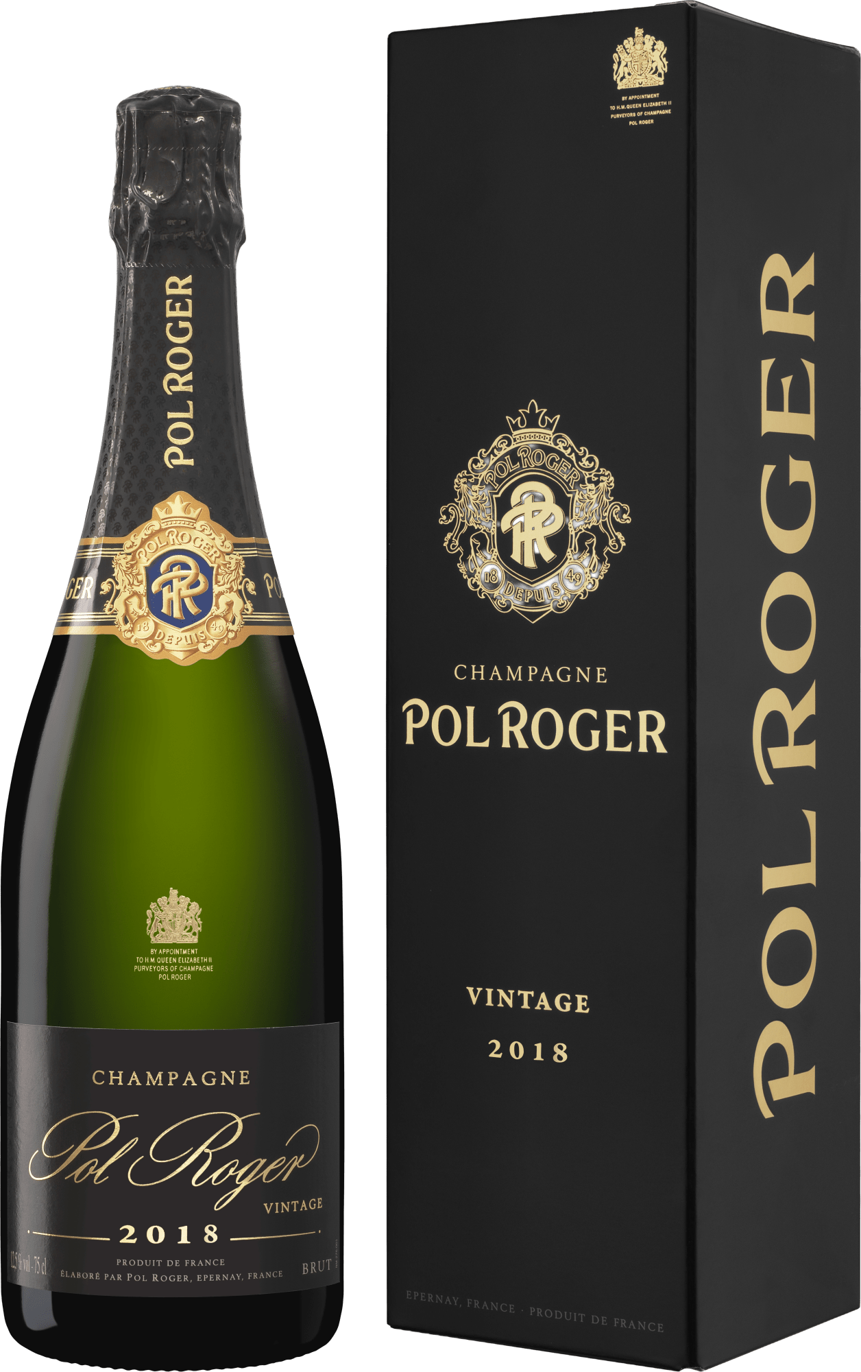 Champagne Champagner - Brut Vintage 2018 - Mit Etui