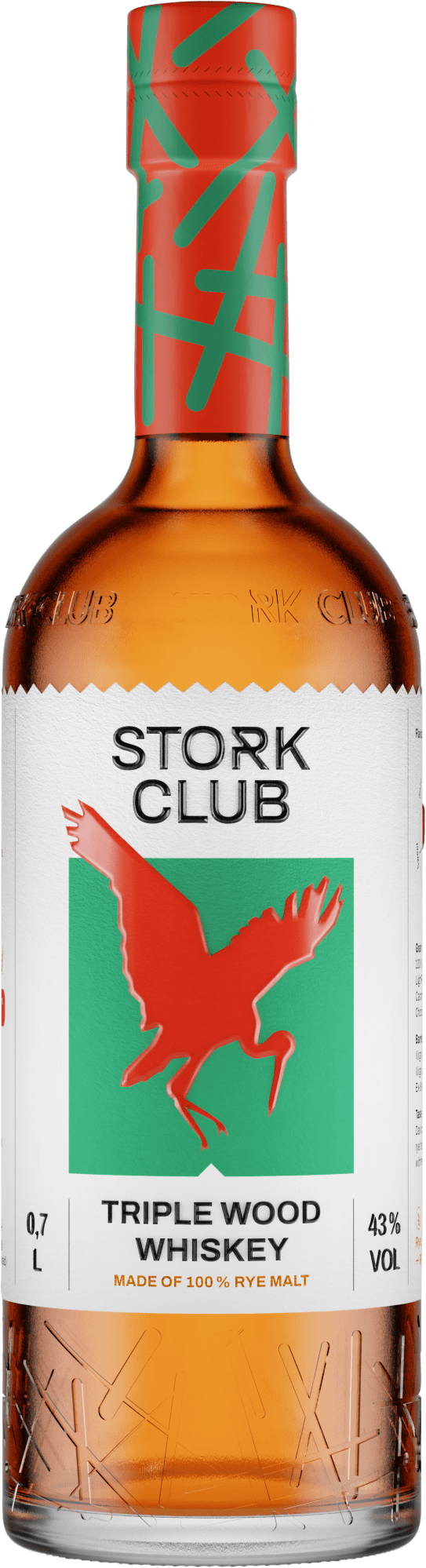 4260407230646 - Stork Club Rye Malt Whiskey 43% - 070l (4786 &euro  pro 1 l)
