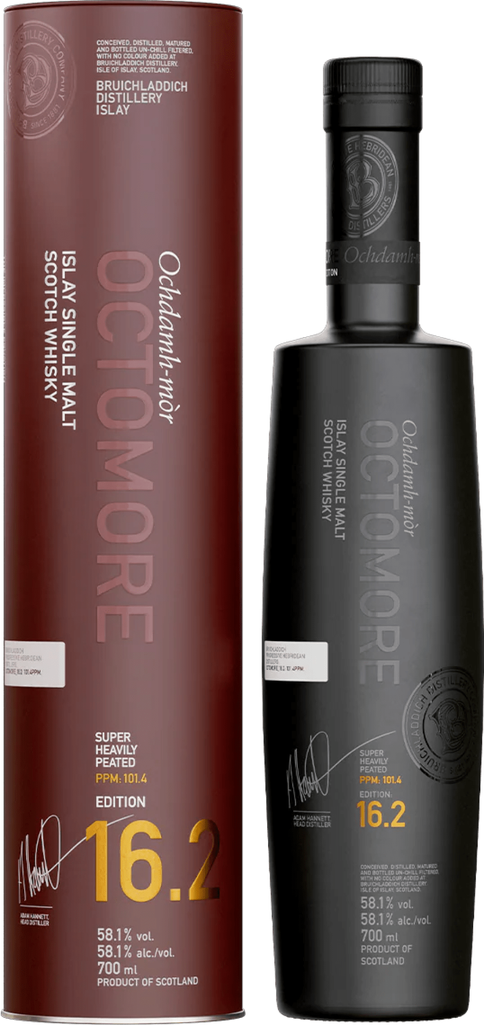 5055807419376 - Bruichladdich »Octomore 162« Islay Single Malt Scotch Whisky 5055807419376 - Bruichladdich »Octomore 162« Islay Single Malt Scotch Whisky