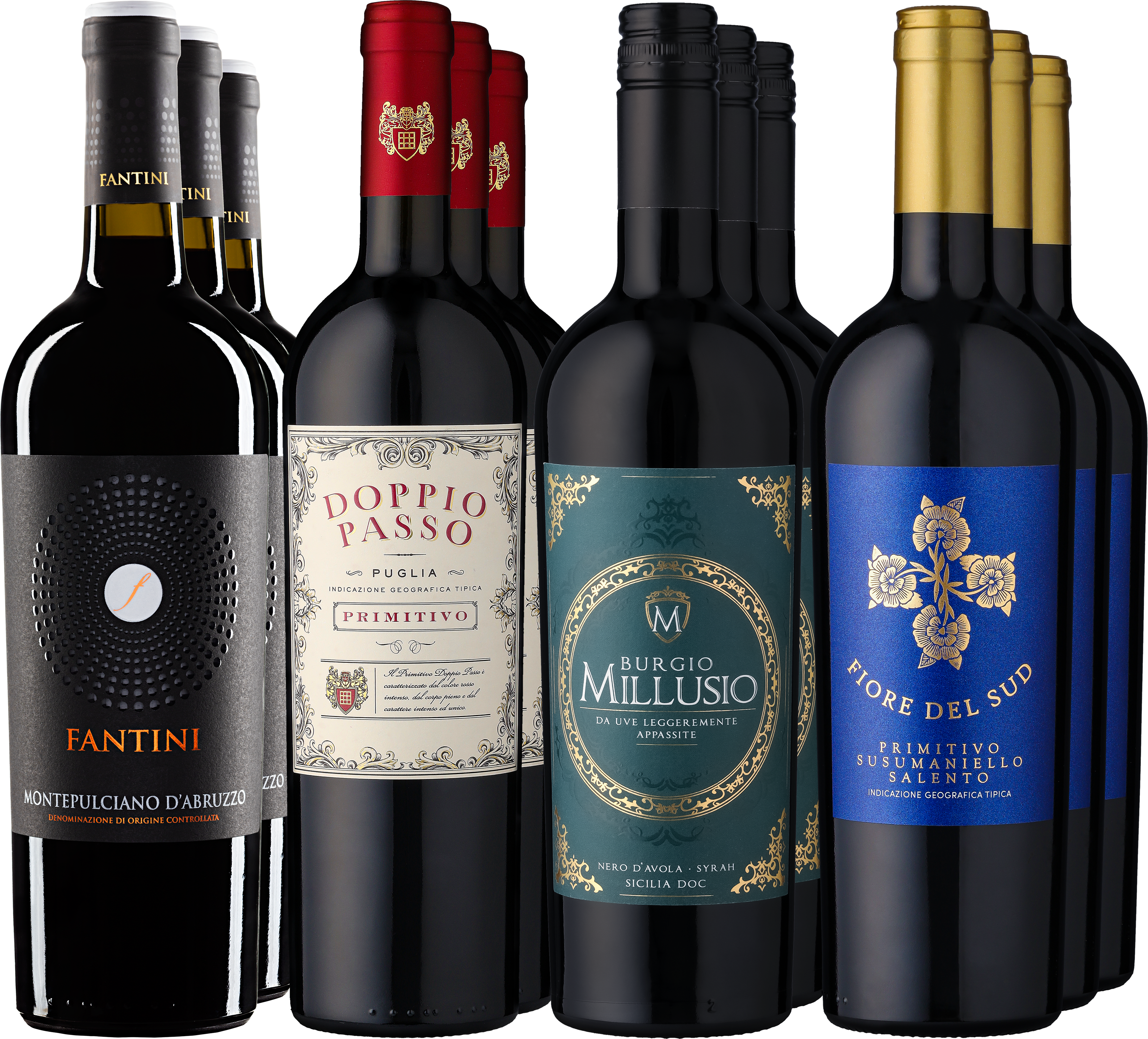 12er-Probierpaket »Lieblinge aus Italien«  Club of Wine DE