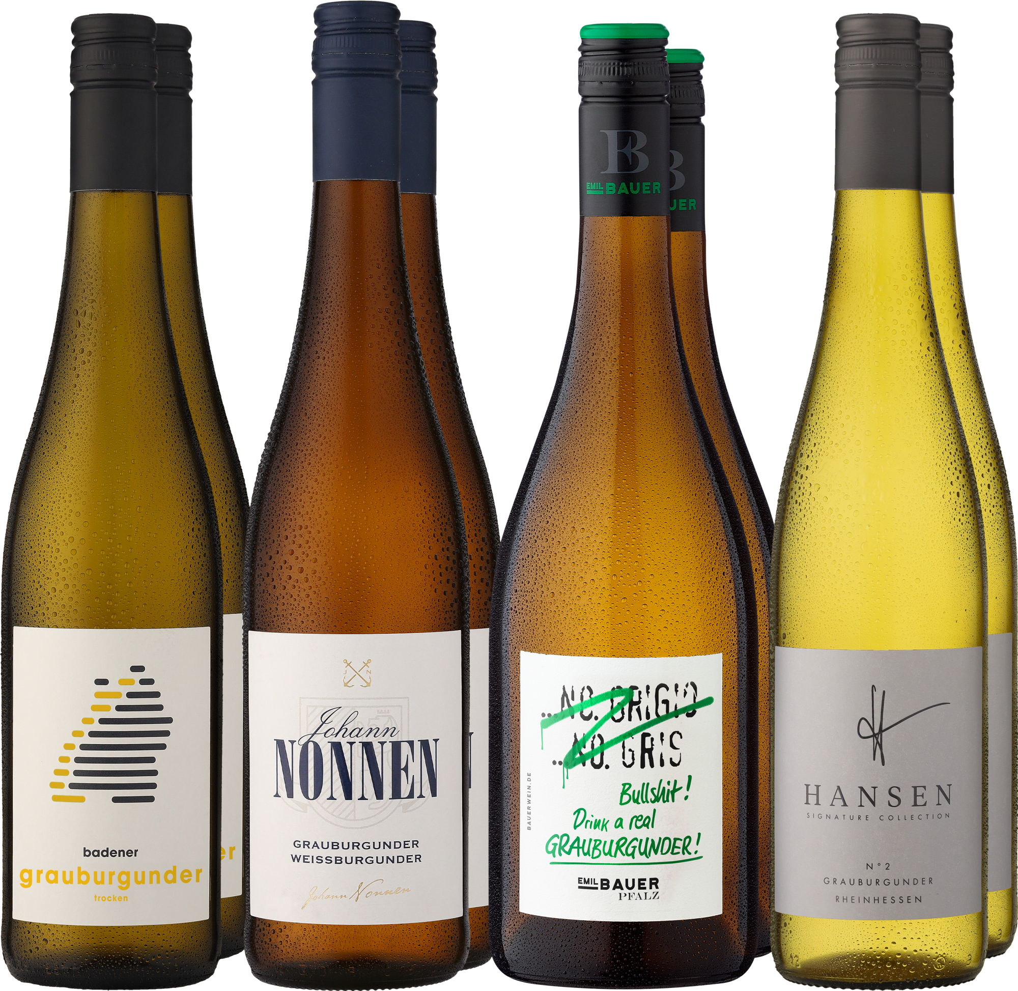 8er-Probierpaket »Grauburgunder-Genuss« - 8er-Probierpaket »Grauburgunder-Genuss« -