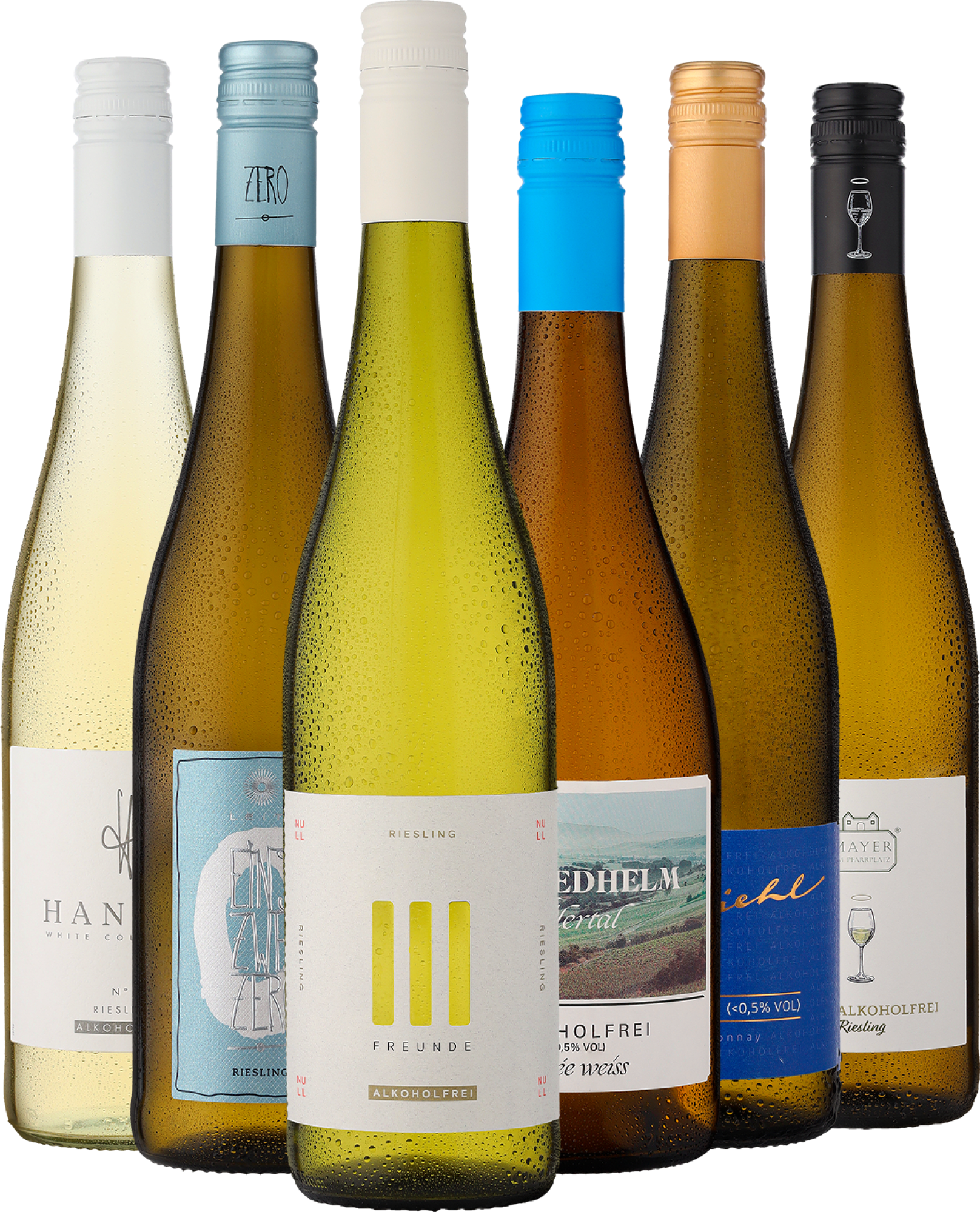 6er-Probierpaket »Alkoholfreie Weißweine«