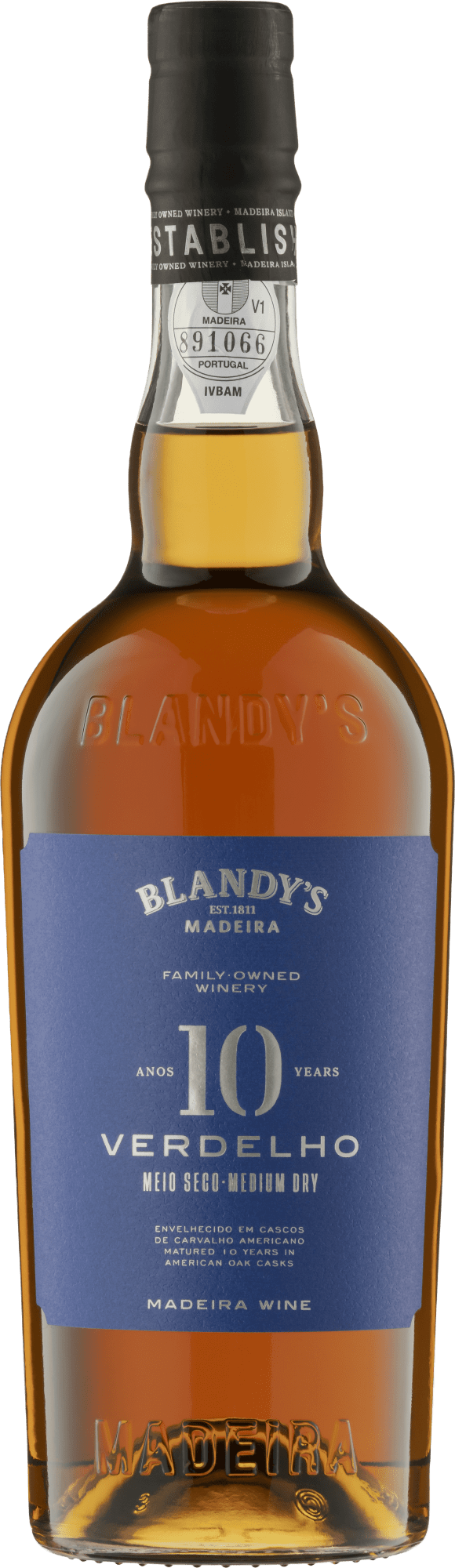Blandy's 10 Years Old Verdelho Medium Dry