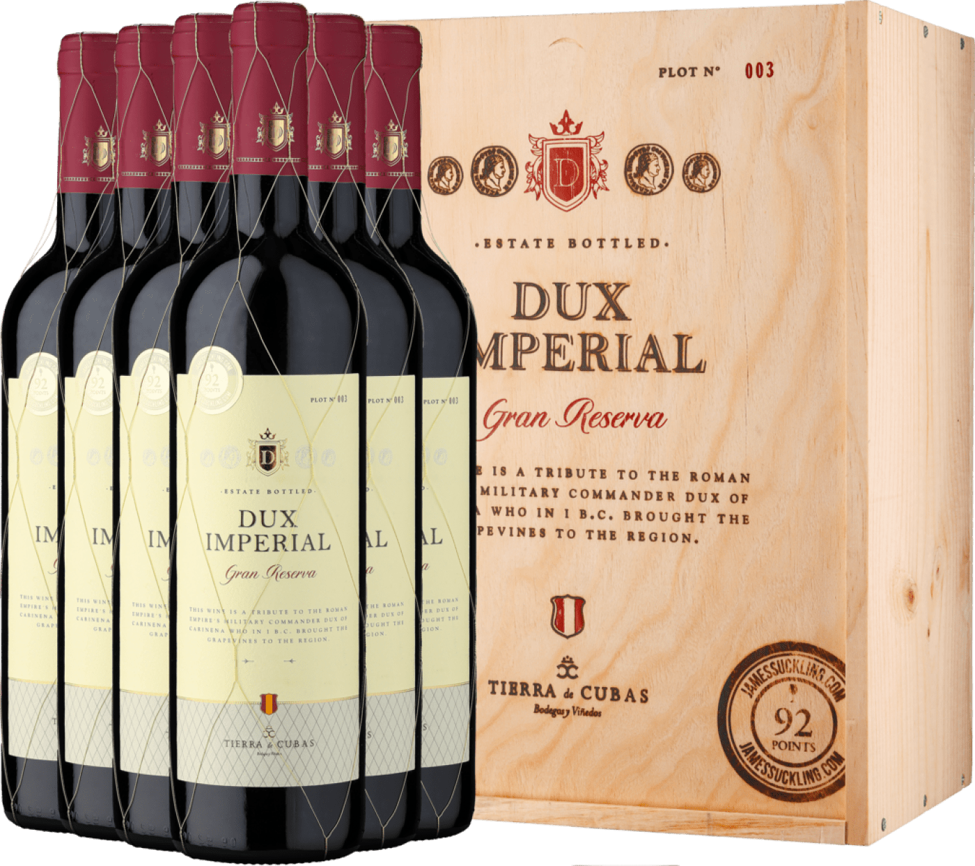 6 Flaschen 2014 Dux Imperial Gran Reserva - ab 6 Flaschen in der Holzkiste  Club of Wine DE