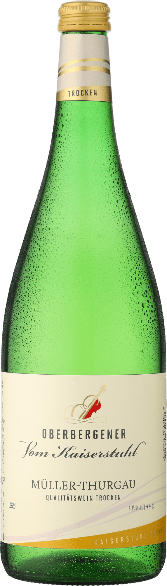 4002736236209 - Oberbergener Vom Kaiserstuhl Müller Thurgau - 1l 4002736236209 - Oberbergener Vom Kaiserstuhl Müller Thurgau - 1l