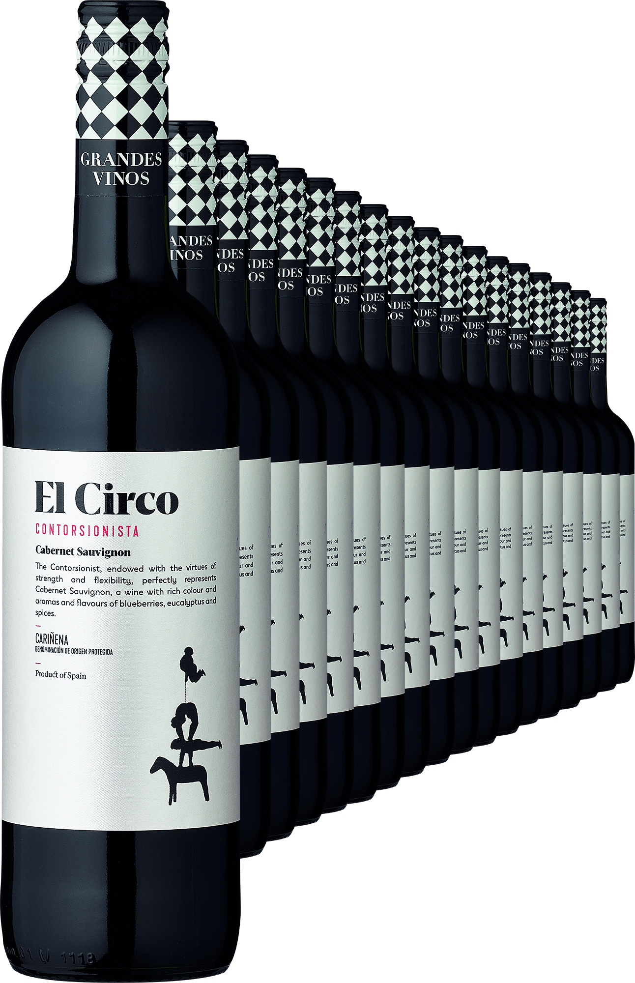 2022 El Circo »Contorsionista« Cabernet Sauvignon im 18er-Vorratspaket - Grandes Vinos y Vinedos