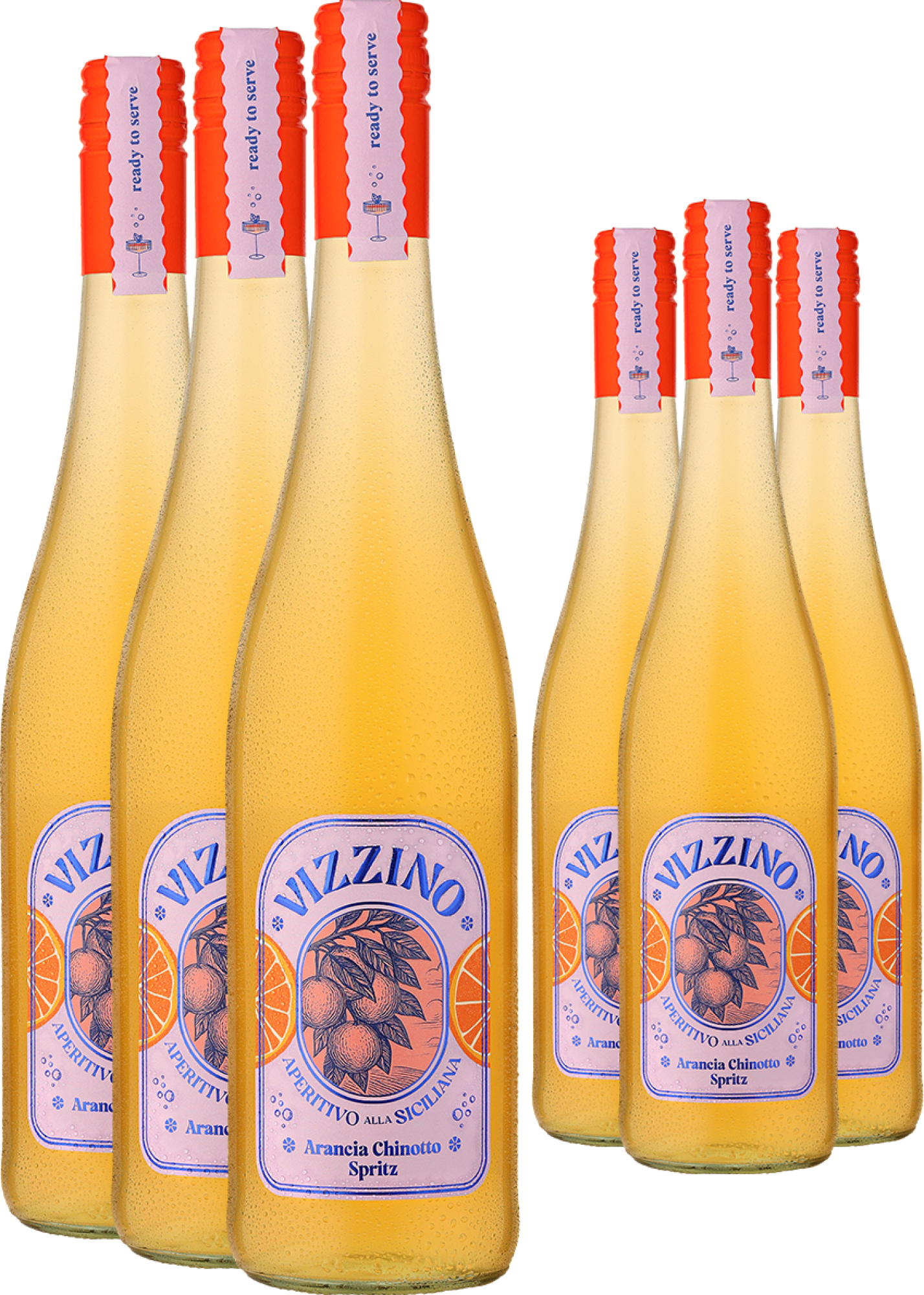 3+3-PAKET VIZZINO Arancia Chinotto Spritz
