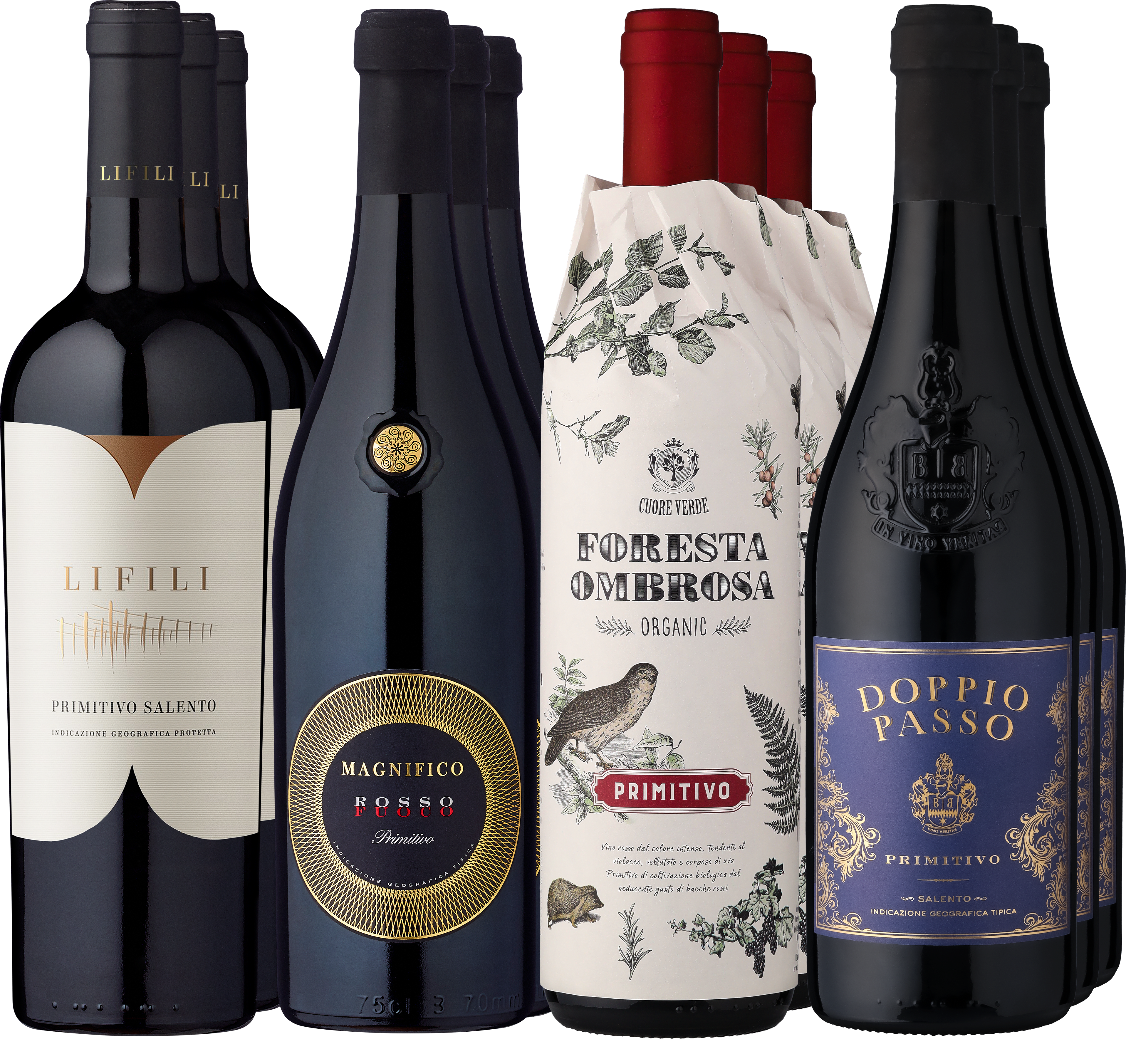 Image of 12er-Probierpaket »Best of Primitivo«