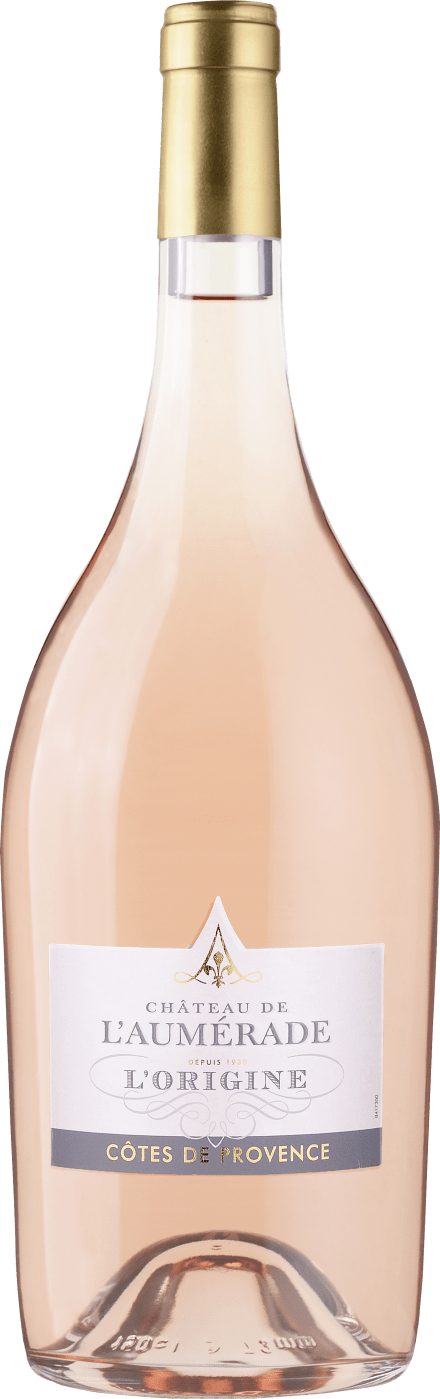 Château de l'Aumérade l'Origine Rosé -Magnumflasche