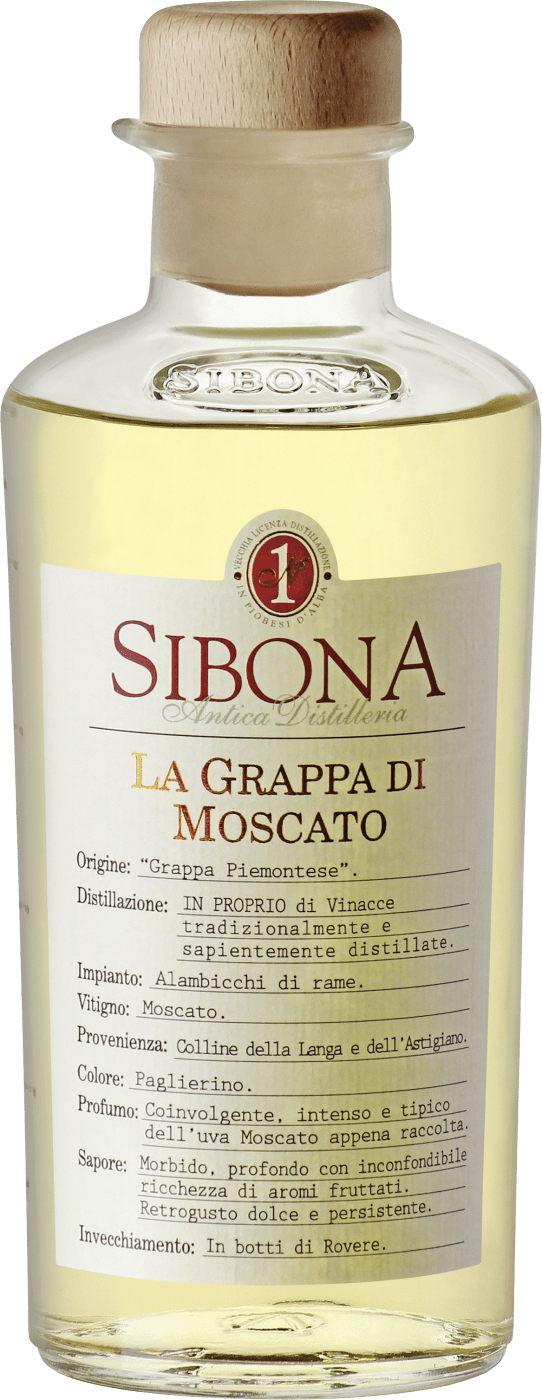 Sibona Grappa di Moscato  Club of Wine DE
