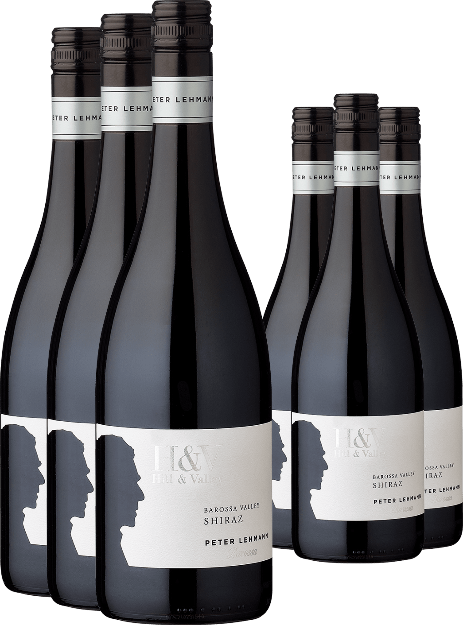 3+3-PAKET Peter Lehmann »Hill & Valley« Shiraz 2022