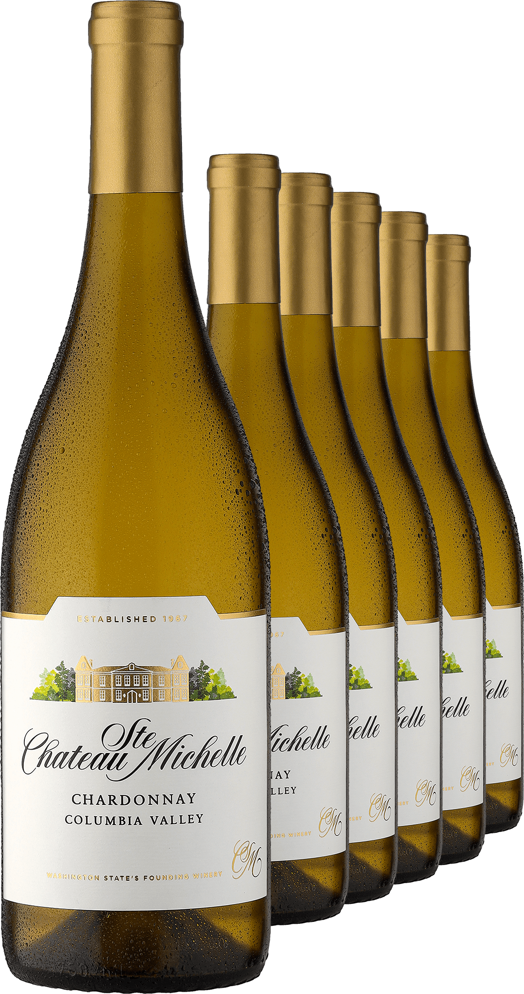 2021 Chateau Ste. Michelle Columbia Valley Chardonnay im 6er-Vorratspaket Chateau Ste. Michelle Ludwig von Kapff DE