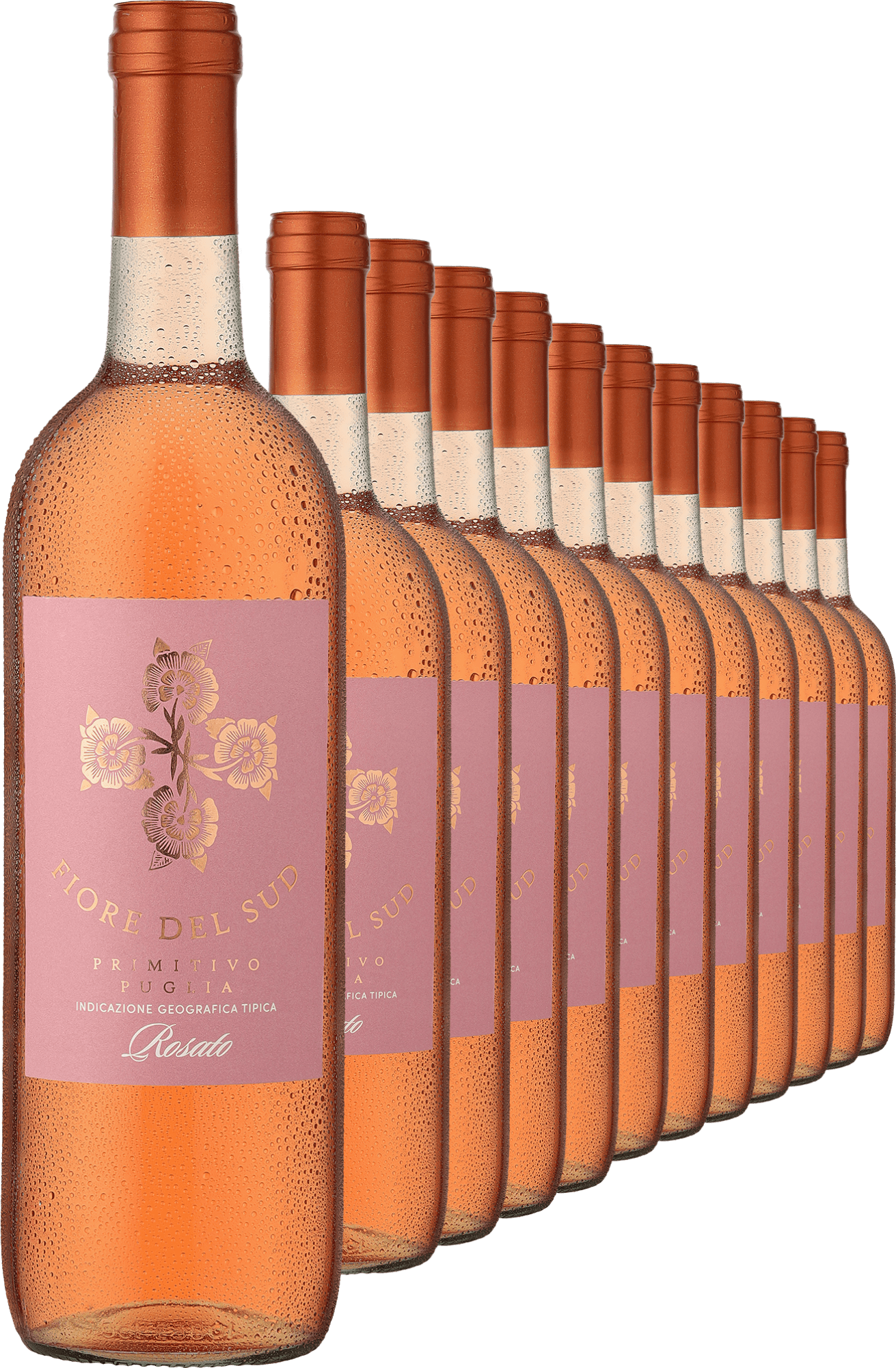 2024 Fiore del Sud Primitivo Rosato im 12er-Vorratspaket