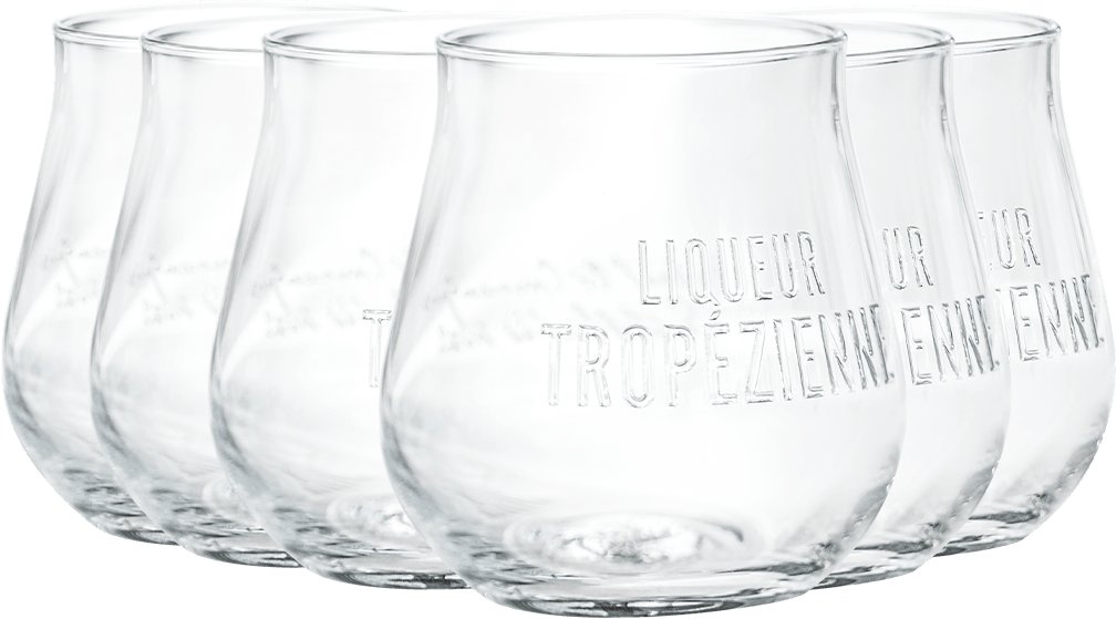Liqueur Tropézienne Tasting Gläser 6x0,1 l