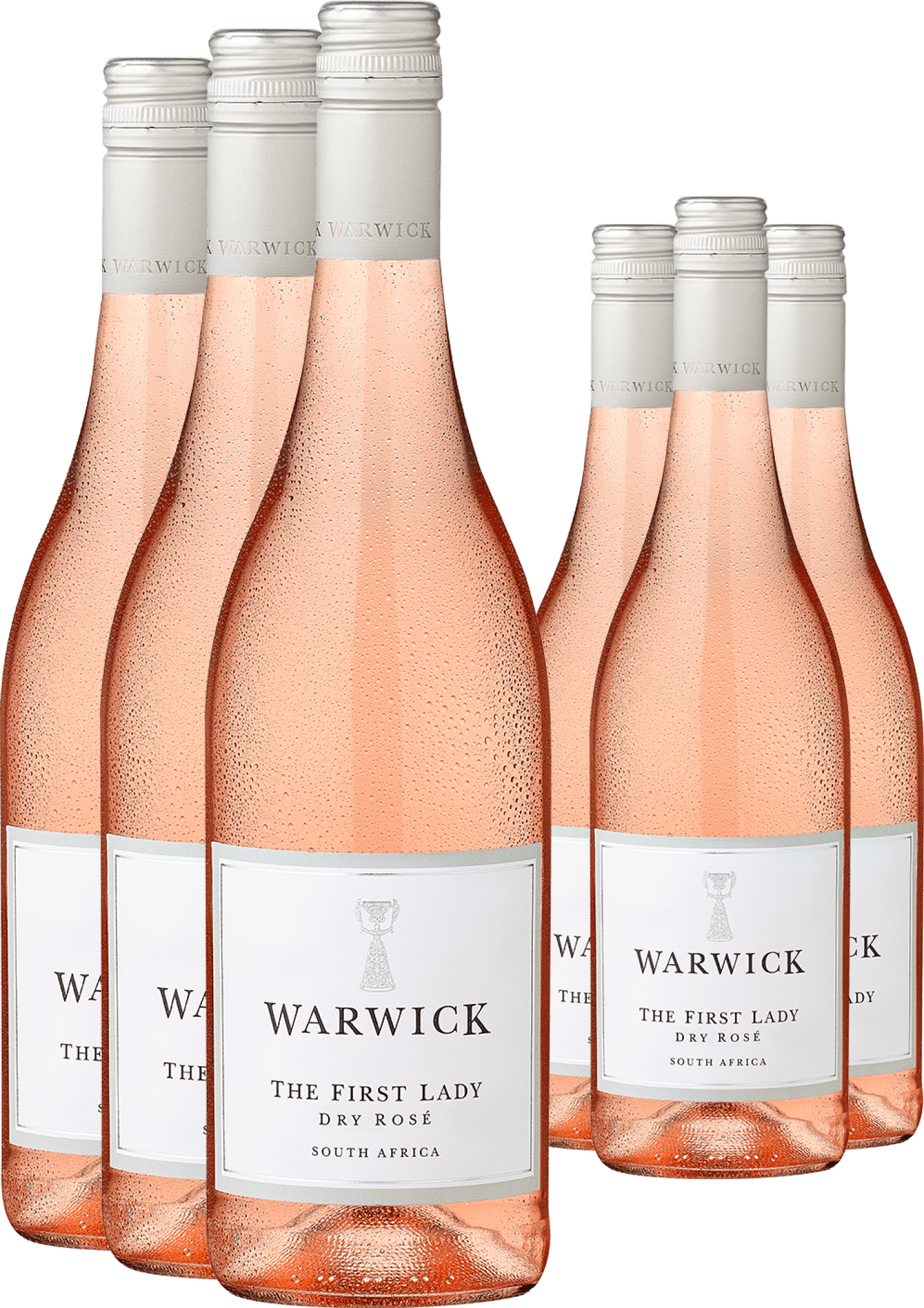 3+3-PAKET Warwick Estate »The First Lady« Dry Rosé 2025