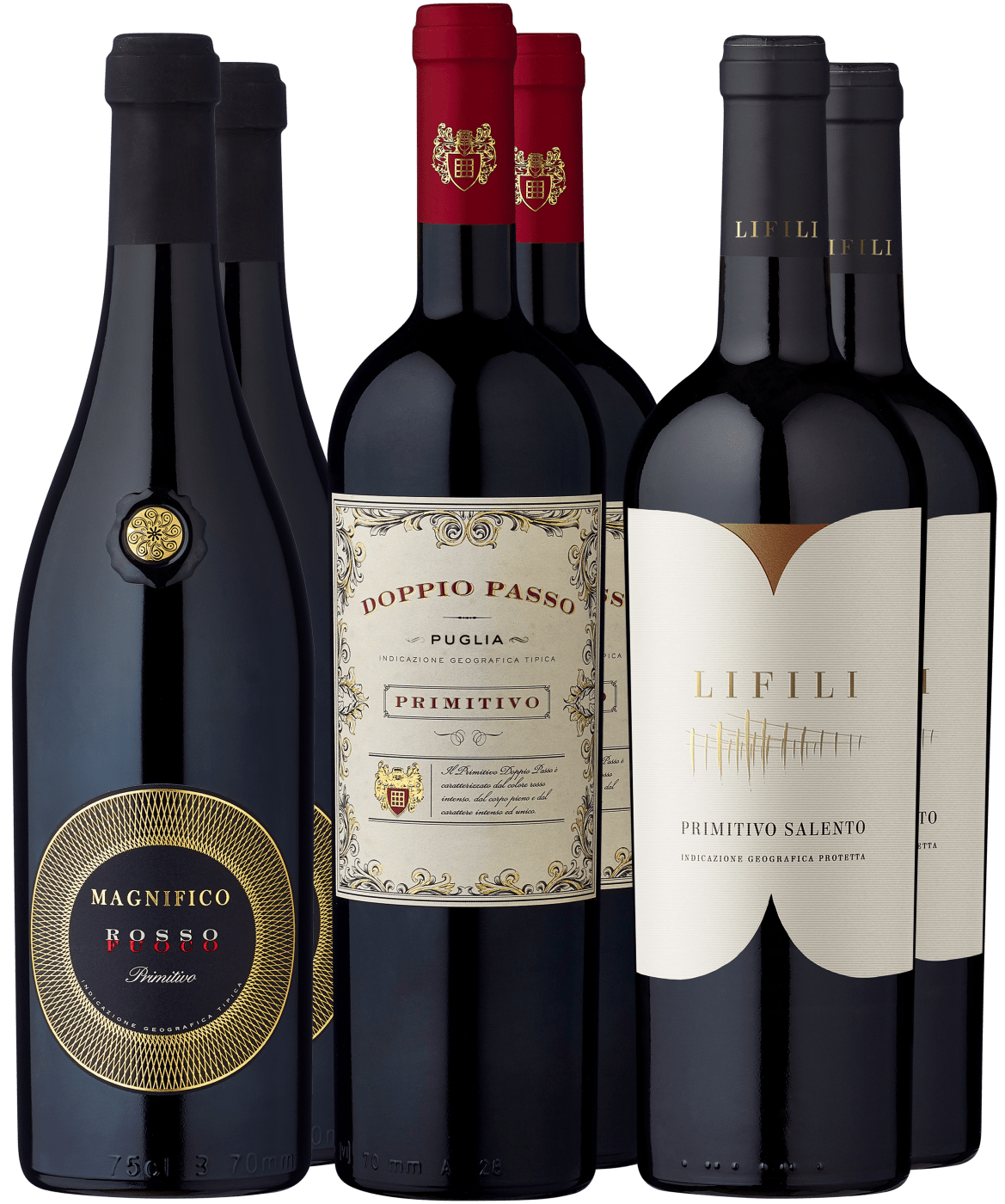 6er Probierpaket »Kultrebe Primitivo«  Club of Wine DE