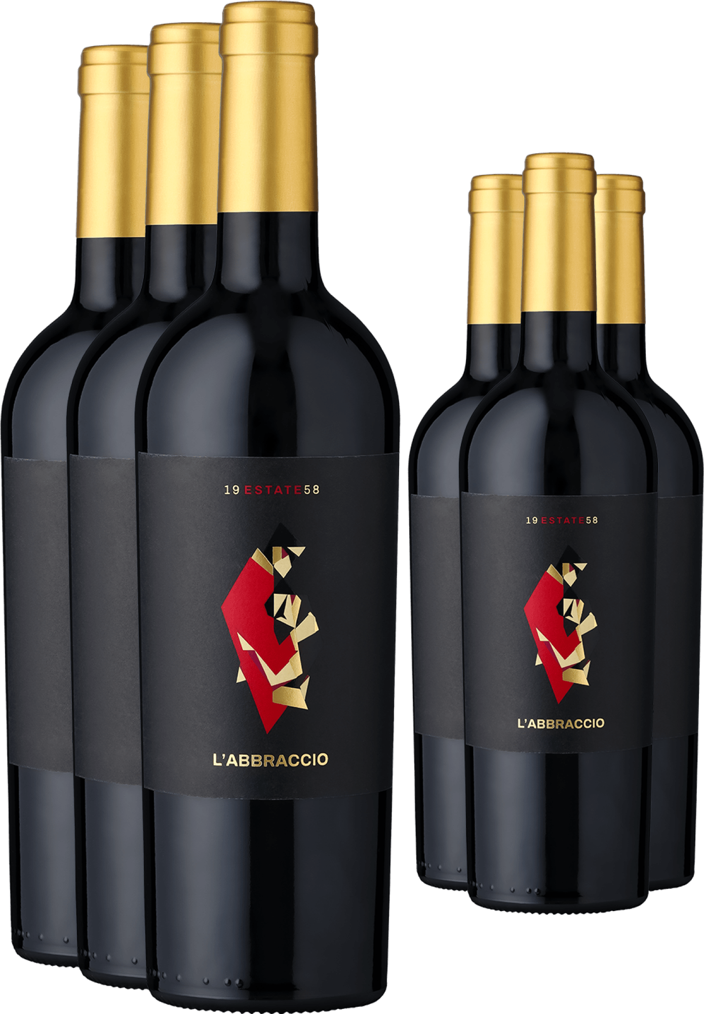 4002859987392 - 2021 Estate 1958 Nero dAvola »LAbbraccio« im 6er-Vorratspaket