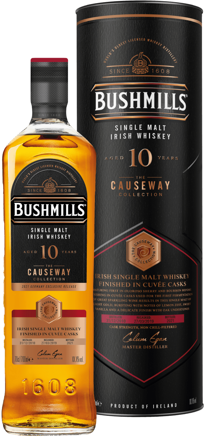 Bushmills »Causeway Collection« 10 Years Single Malt Irish Whiskey  Club of Wine DE