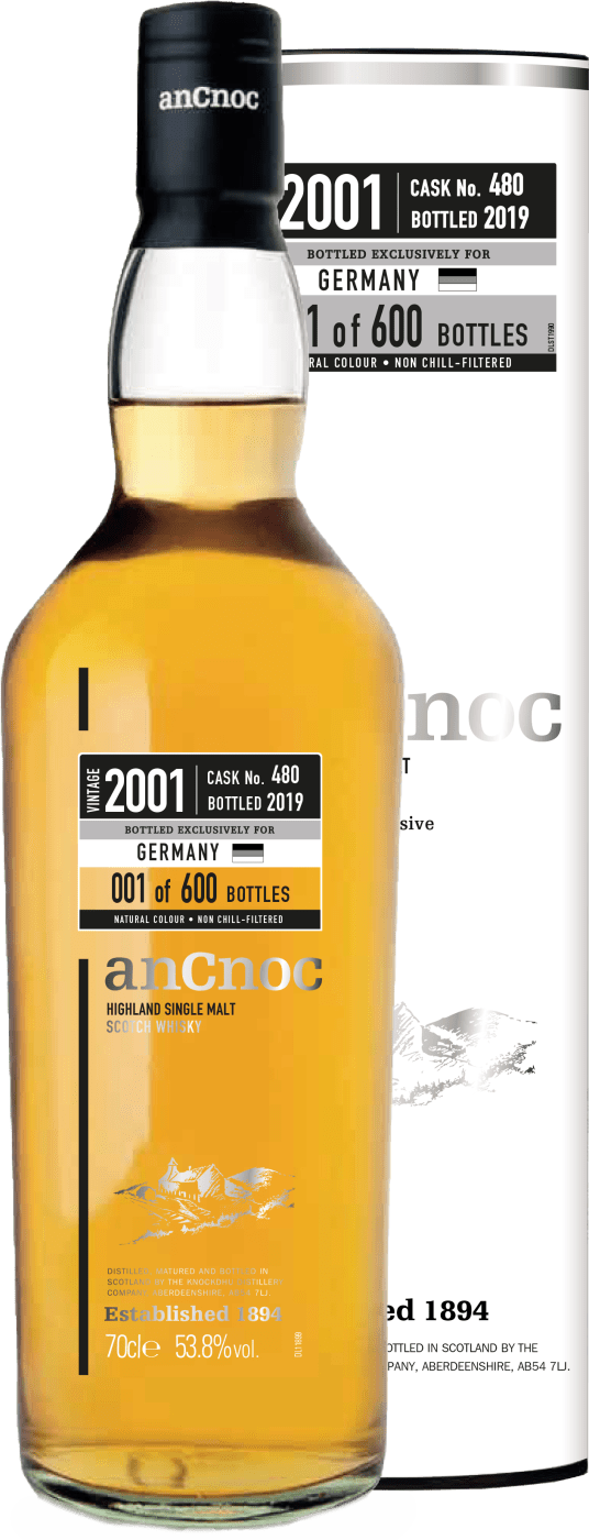 anCnoc Vintage Highland Single Malt Scotch Whisky  Club of Wine DE