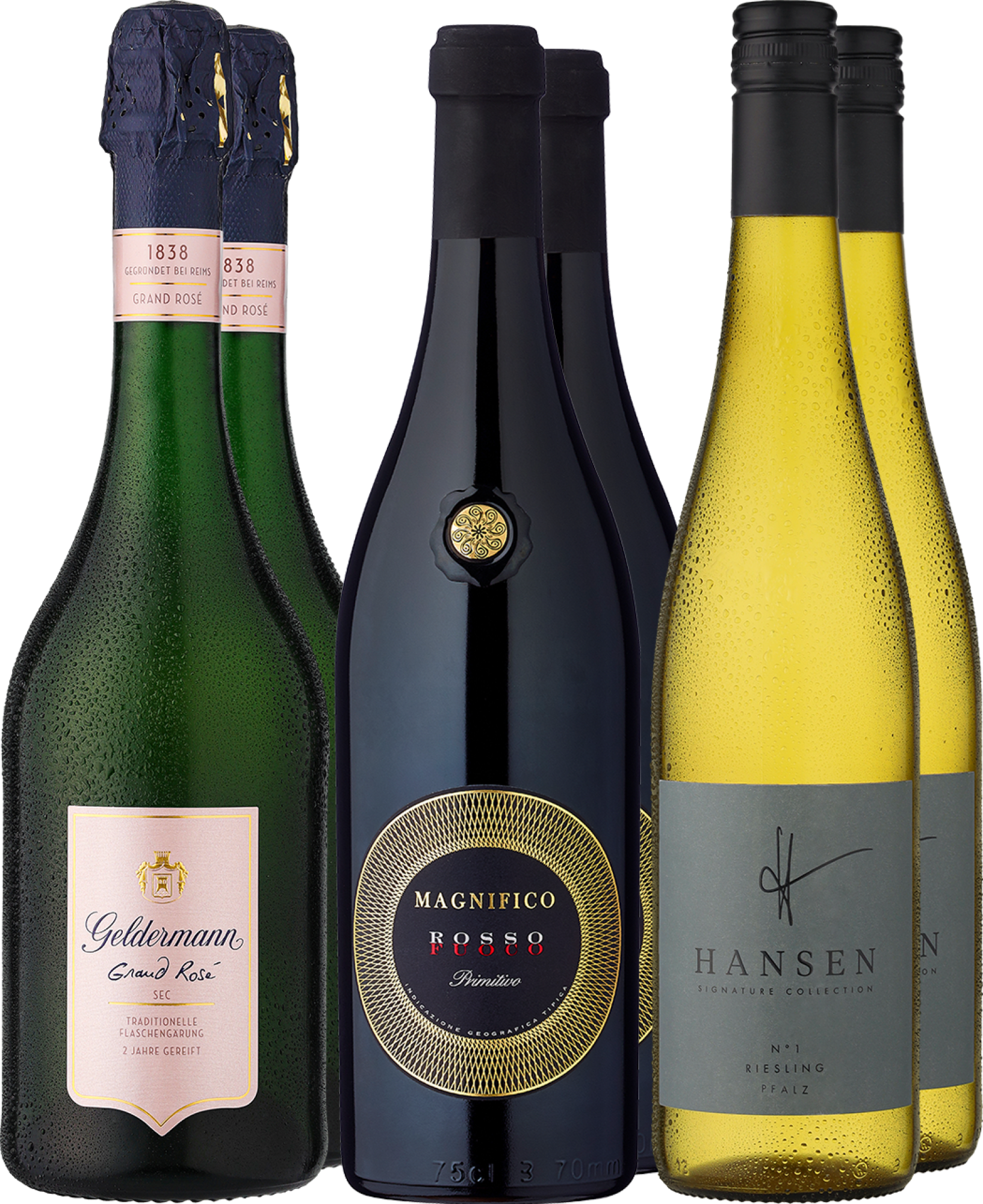 6er-Probierpaket »Weinauswahl Valentinstag«