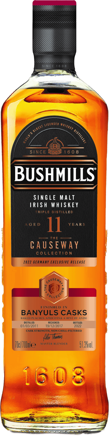 Image of Bushmills »Causeway Collection« Banyuls Cask 11 Years Single Malt Irish Whiskey