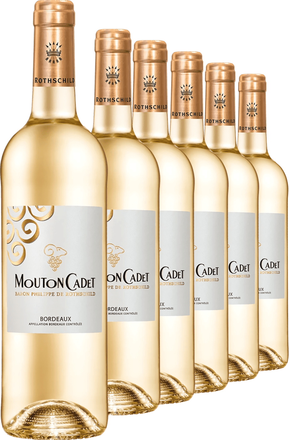 2022 Rothschild Mouton Cadet Blanc im 6er-Vorratspaket  Club of Wine DE