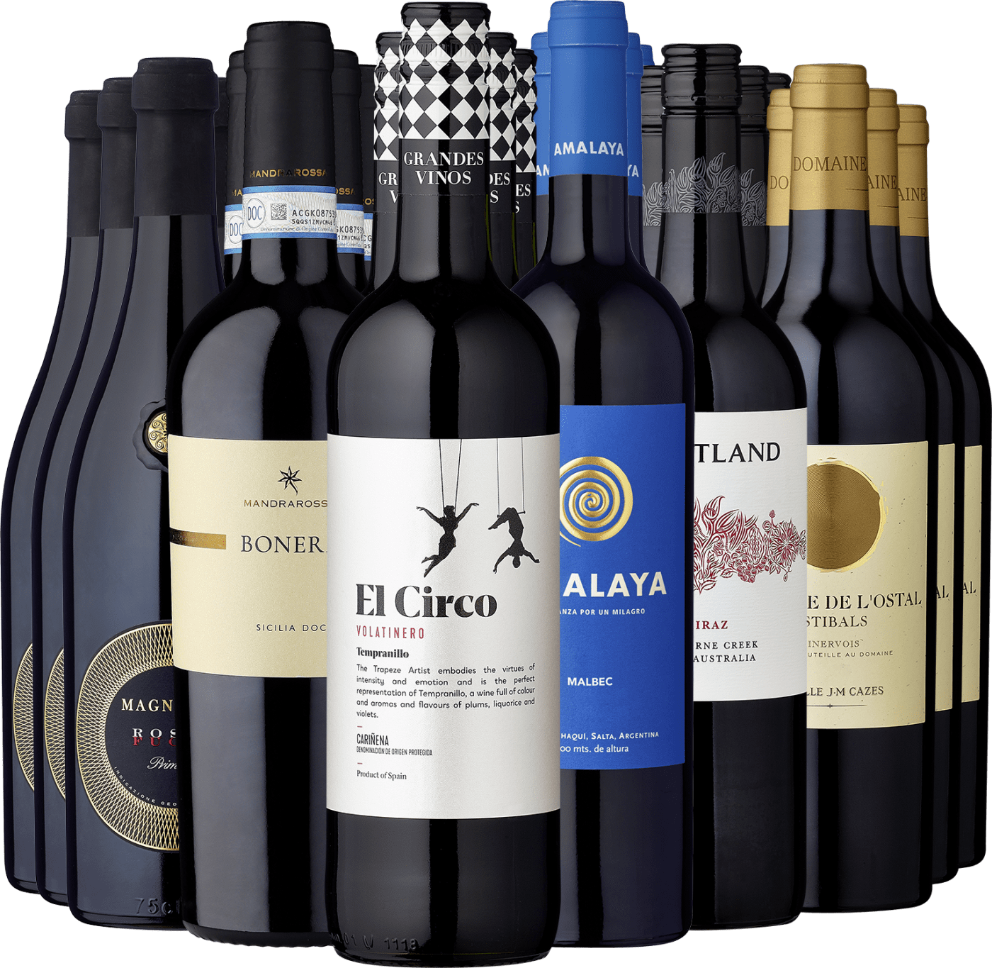 Image of 24er-Weinkellerpaket »Rotwein-Vielfalt«