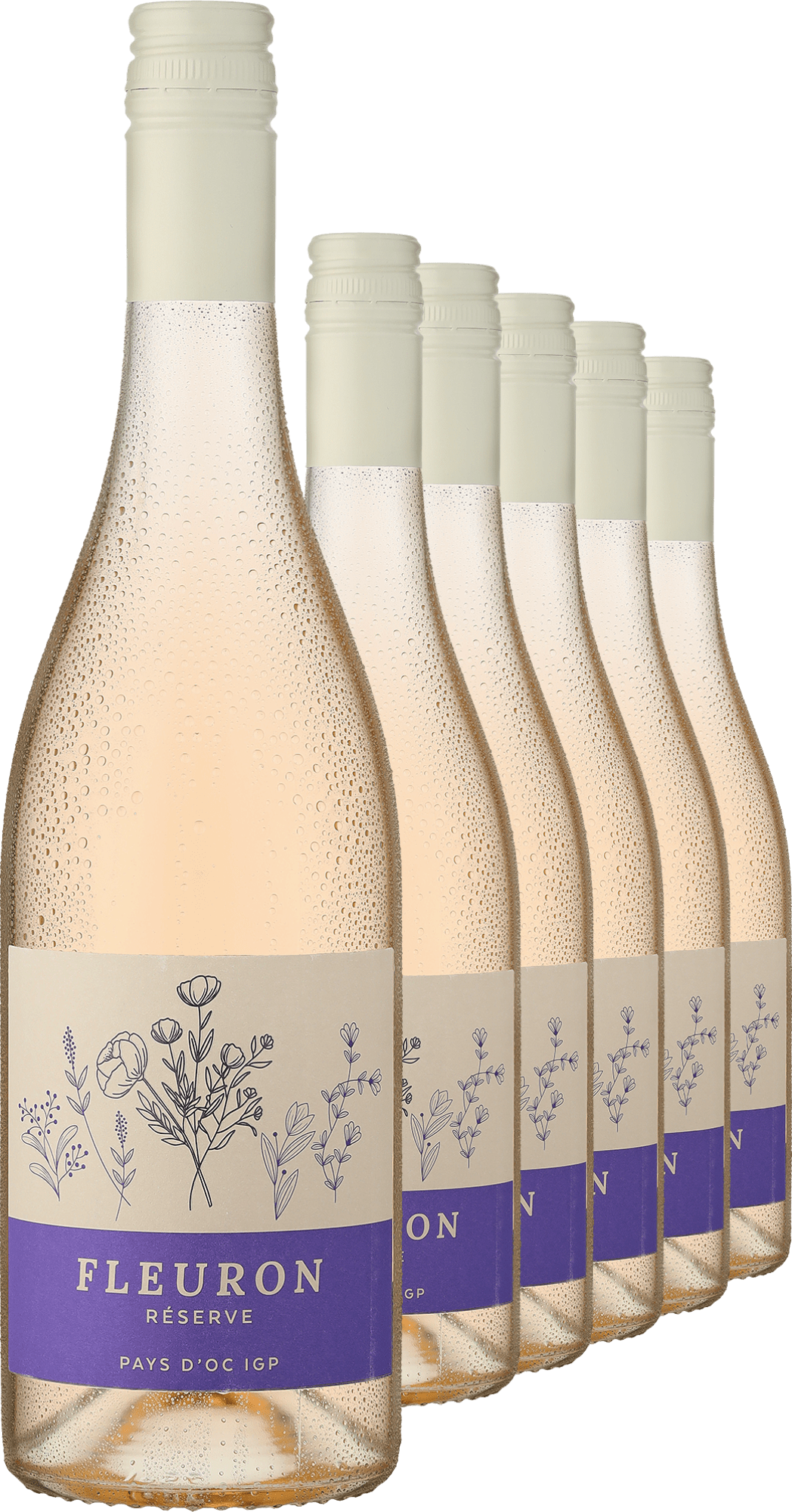 2024 Fleuron Rosé Réserve im 6er-Vorratspaket