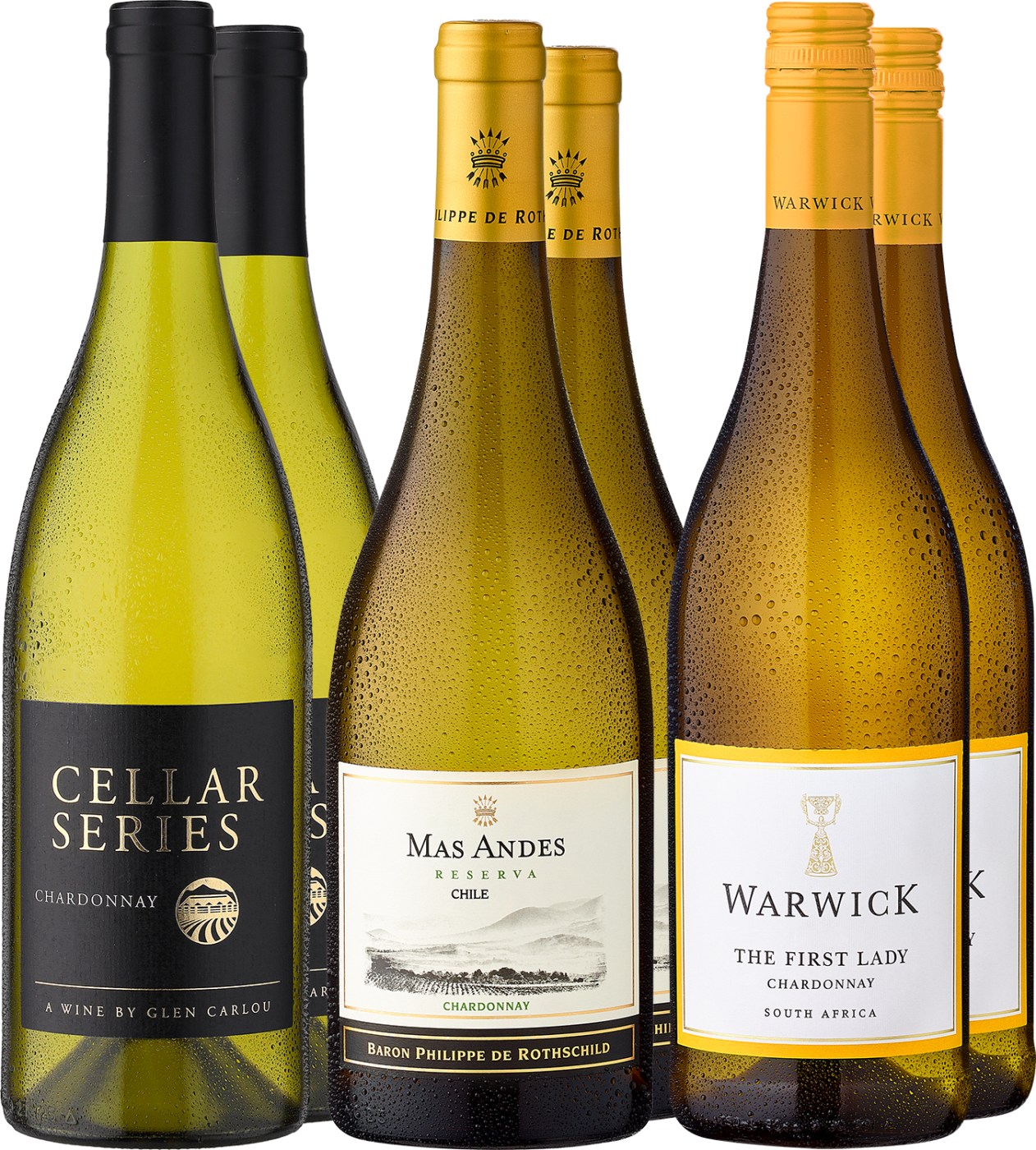 6er-Probierpaket »Chardonnay-Genuss aus der Neuen Welt«  Club of Wine DE