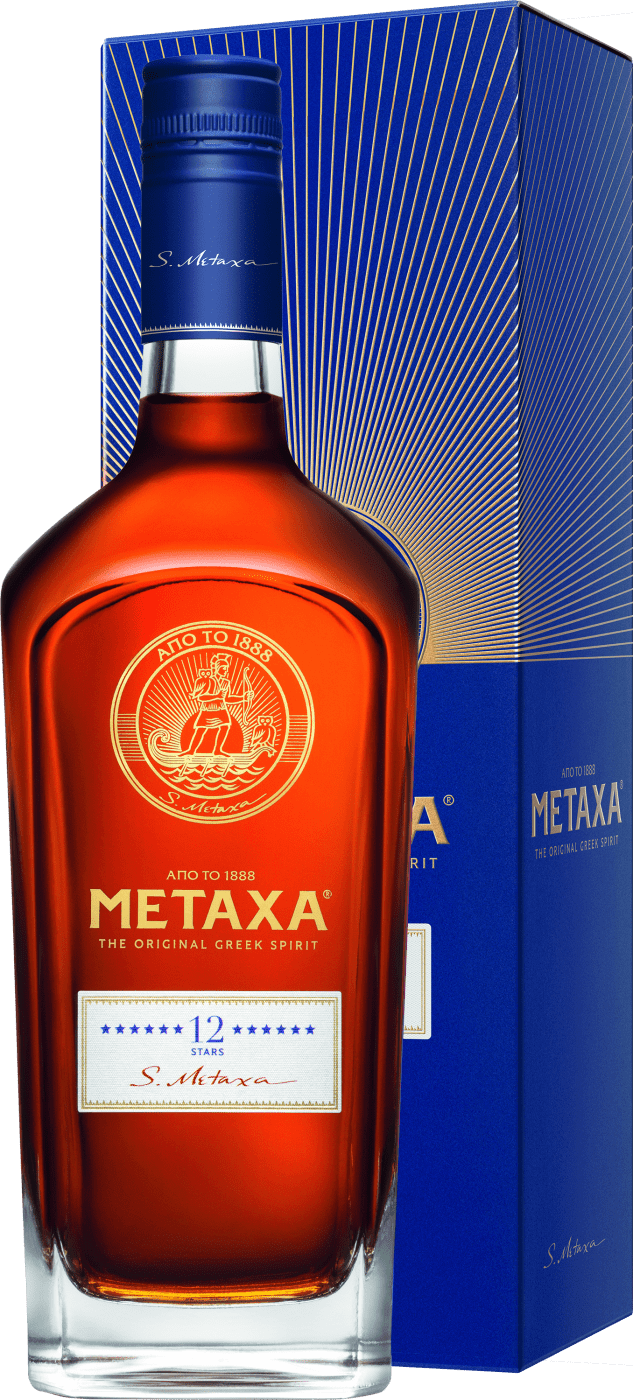 Metaxa 12 Sterne in Geschenkverpackung