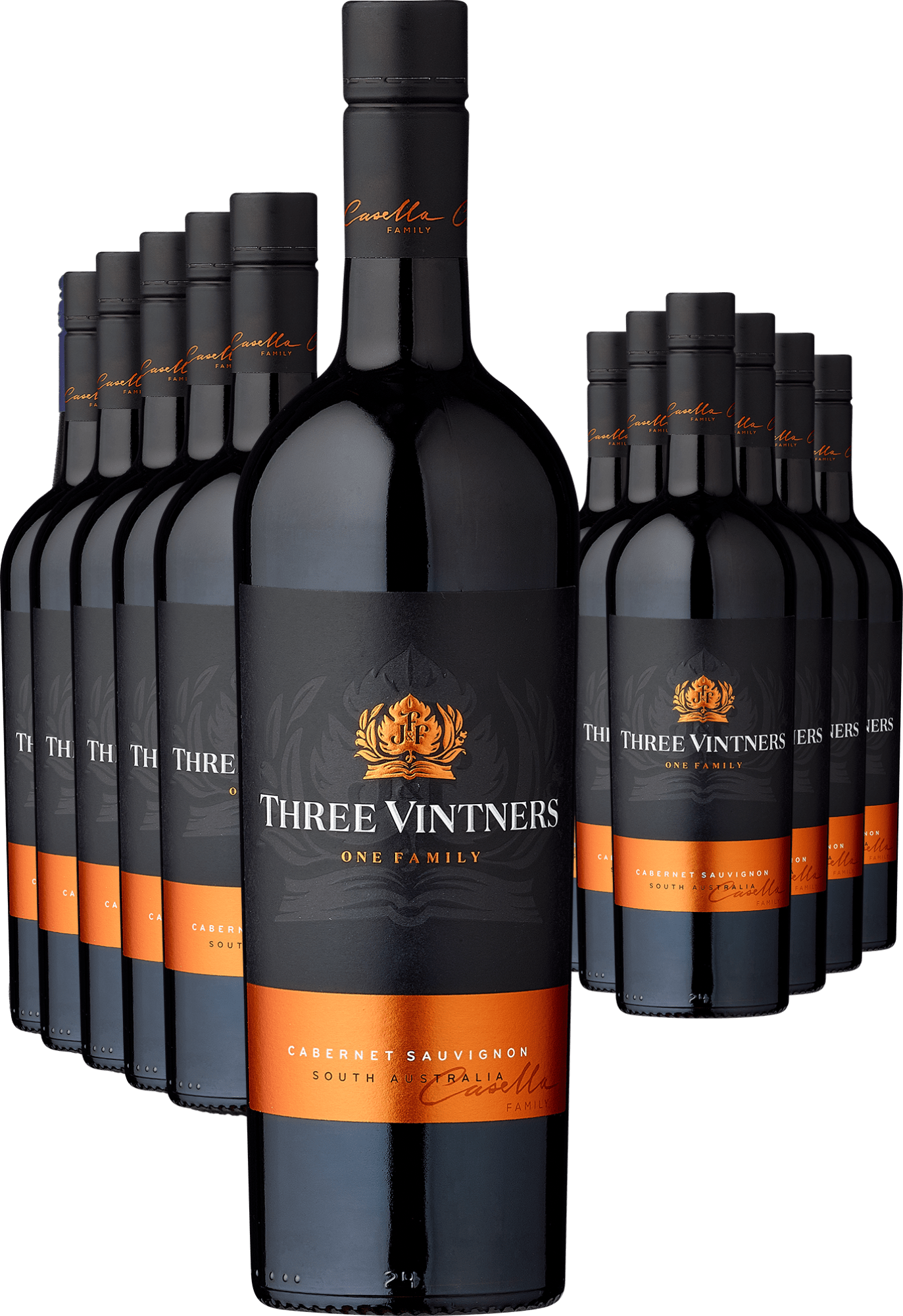 2018 Three Vintners One Family Cabernet Sauvignon im 12er-Vorratspaket