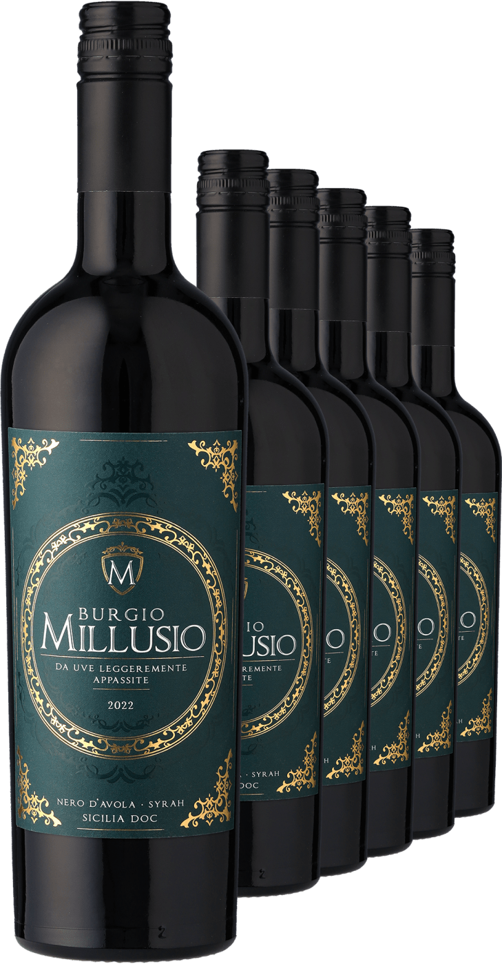 2022 Burgio Millusio Nero d%27Avola Syrah - Bio im 6er-Vorratspaket  Club of Wine DE