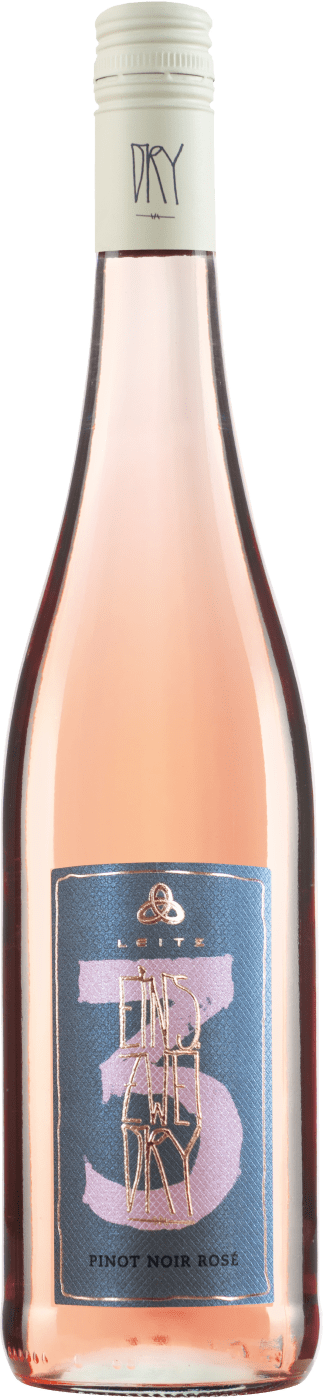 Image of Eins Zwei Dry Pinot Noir Rosé 2020 - Roséwein - Leitz, Deutschland, trocken, 0,75l