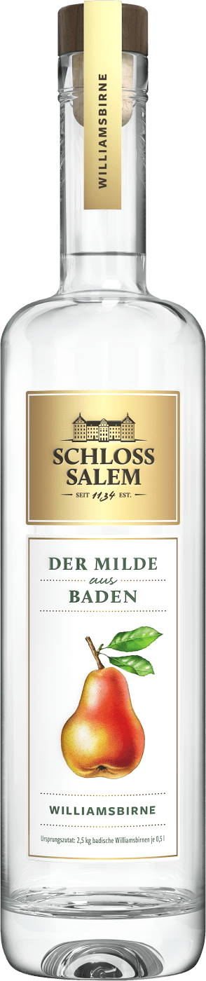 Schloss Salem »Der Milde aus Baden« Williamsbirne - 0,5l  Club of Wine DE