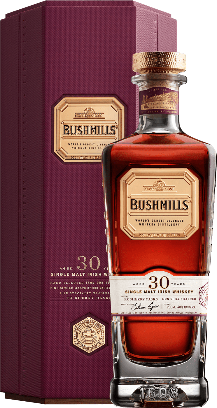 Image of Bushmills 30 Years Old Single Malt Irish Whiskey