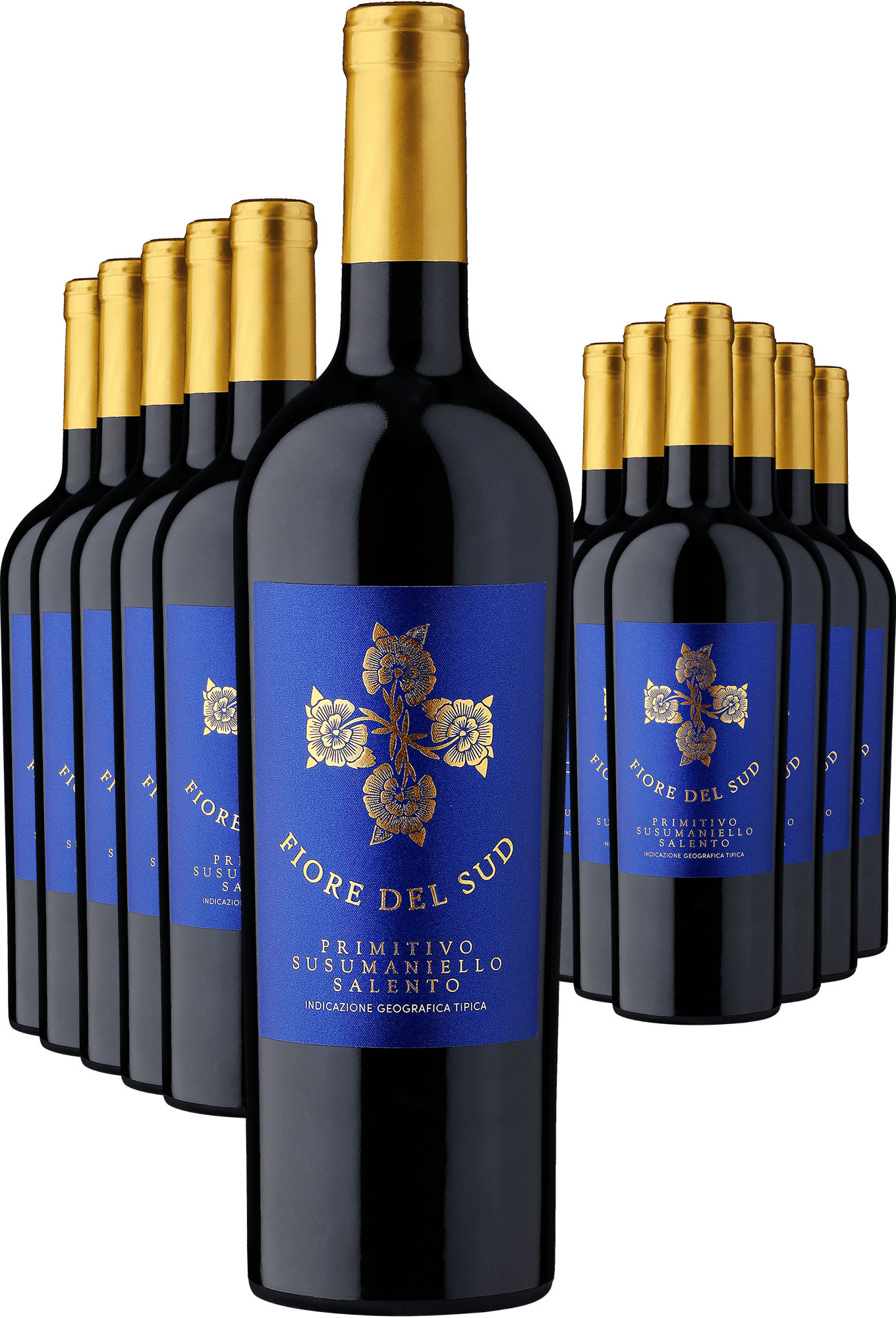 6+6-PAKET Fiore del Sud Primitivo Susumaniello 2021  Club of Wine DE