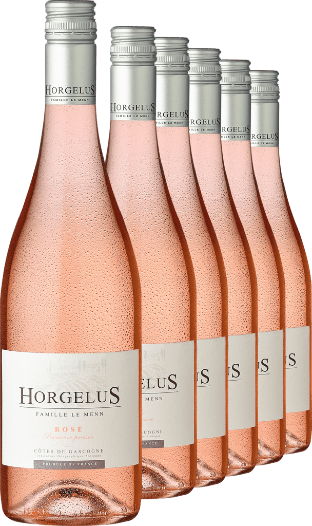 4002859990019 - Horgelus Rosé im 6er Vorratspaket Côtes de Gascogne IGP - Sie sparen 17% 4002859990019 - Horgelus Rosé im 6er Vorratspaket Côtes de Gascogne IGP - Sie sparen 17%