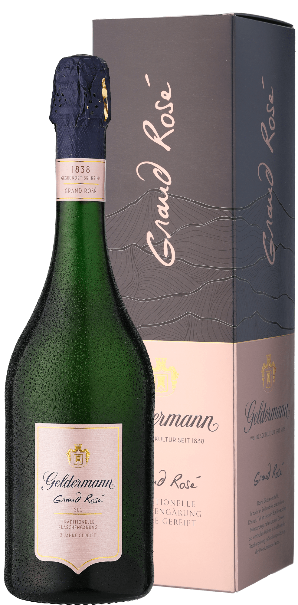 Geldermann Grand Rosé in Geschenkverpackung