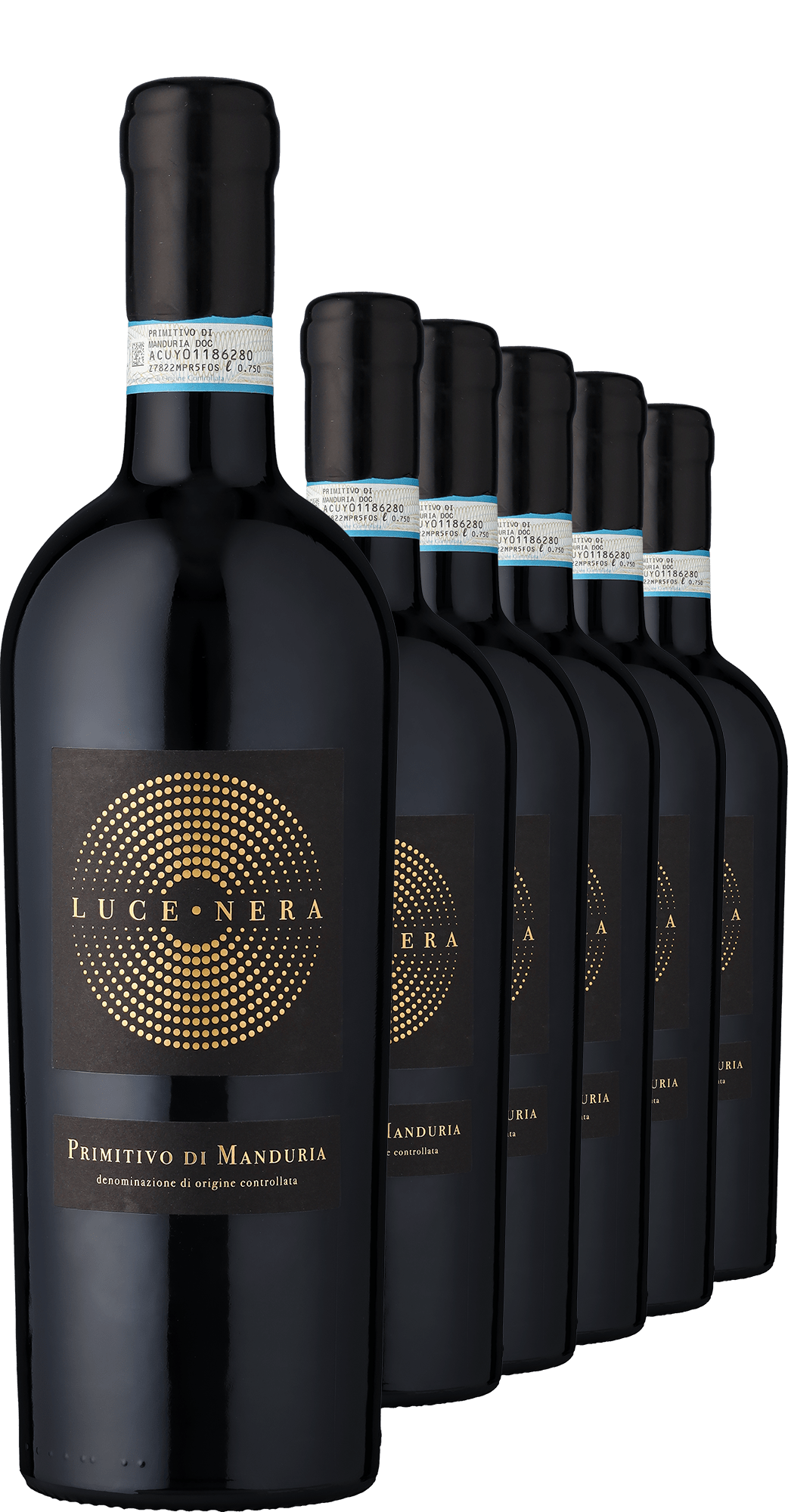 2024 Luce Nera Primitivo di Manduria im 6er-Vorratspaket
