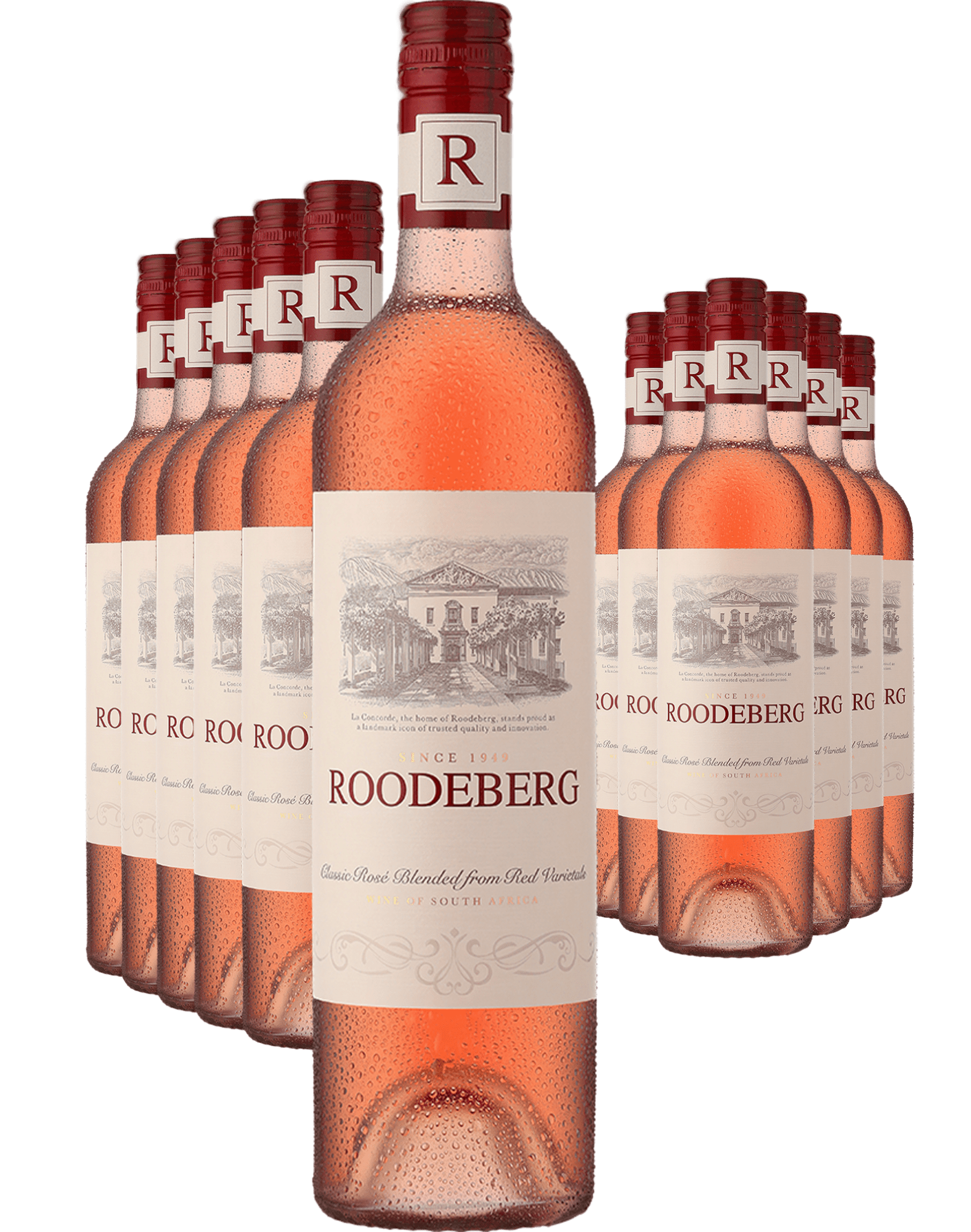8+4-PAKET KWV Roodeberg Rosé 2025