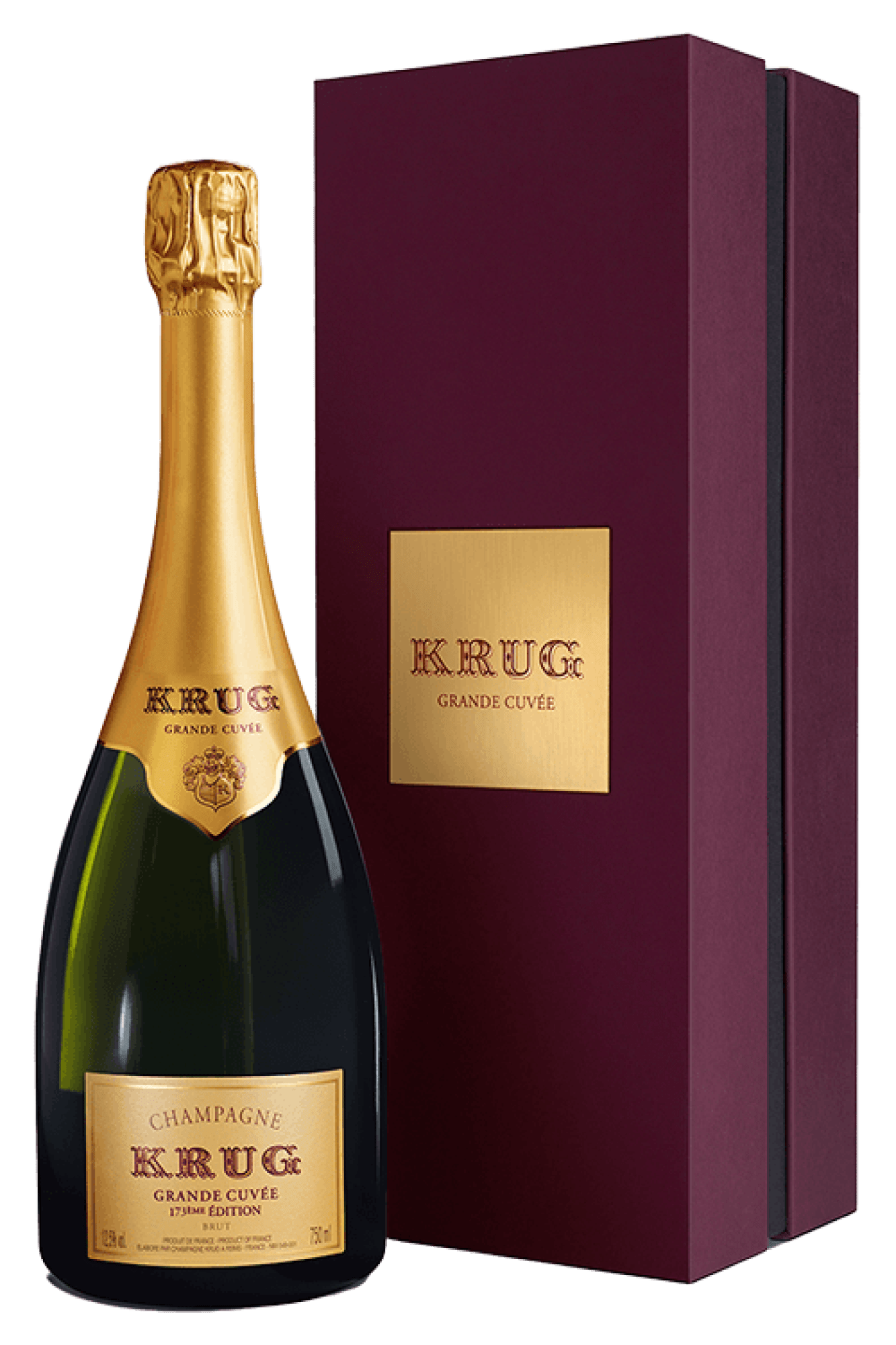 3258064128612 - Krug Champagner Brut Grande Cuvée »173 Edition« in Geschenkverpackung