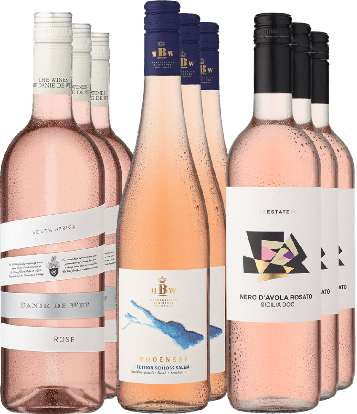 9er-Probierpaket »Best Buy Sommer-Rosés«  Club of Wine DE