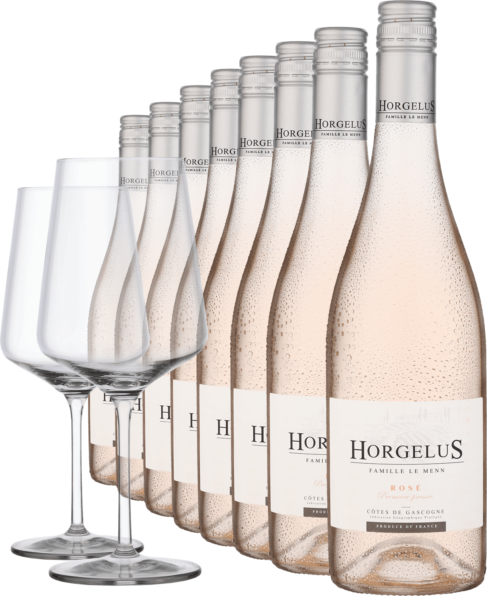 2025 Horgelus Rosé im 8er-Vorratspaket