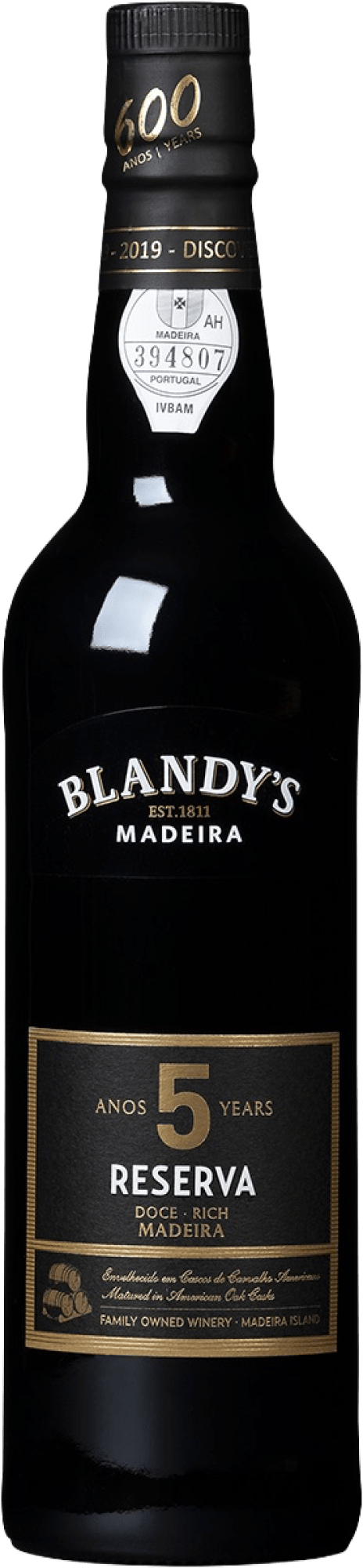 Blandy's 5 Years Old Reserva Rich