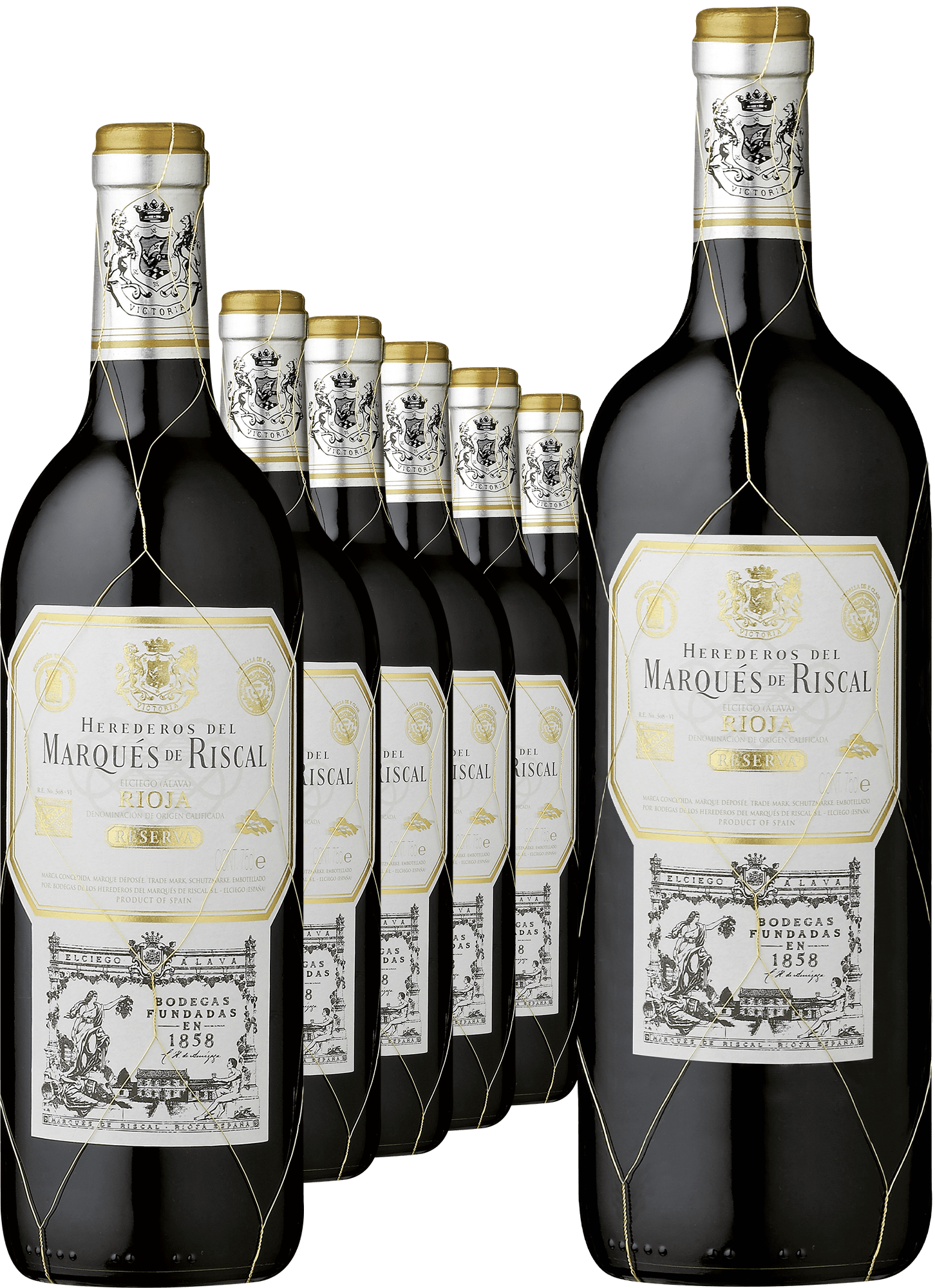 4002859989280 - 2020 Marqués de Riscal Reserva im 6er-Vorratspaket + 2018er 15l Magnumflasche GRATIS 4002859989280 - 2020 Marqués de Riscal Reserva im 6er-Vorratspaket + 2018er 15l Magnumflasche GRATIS