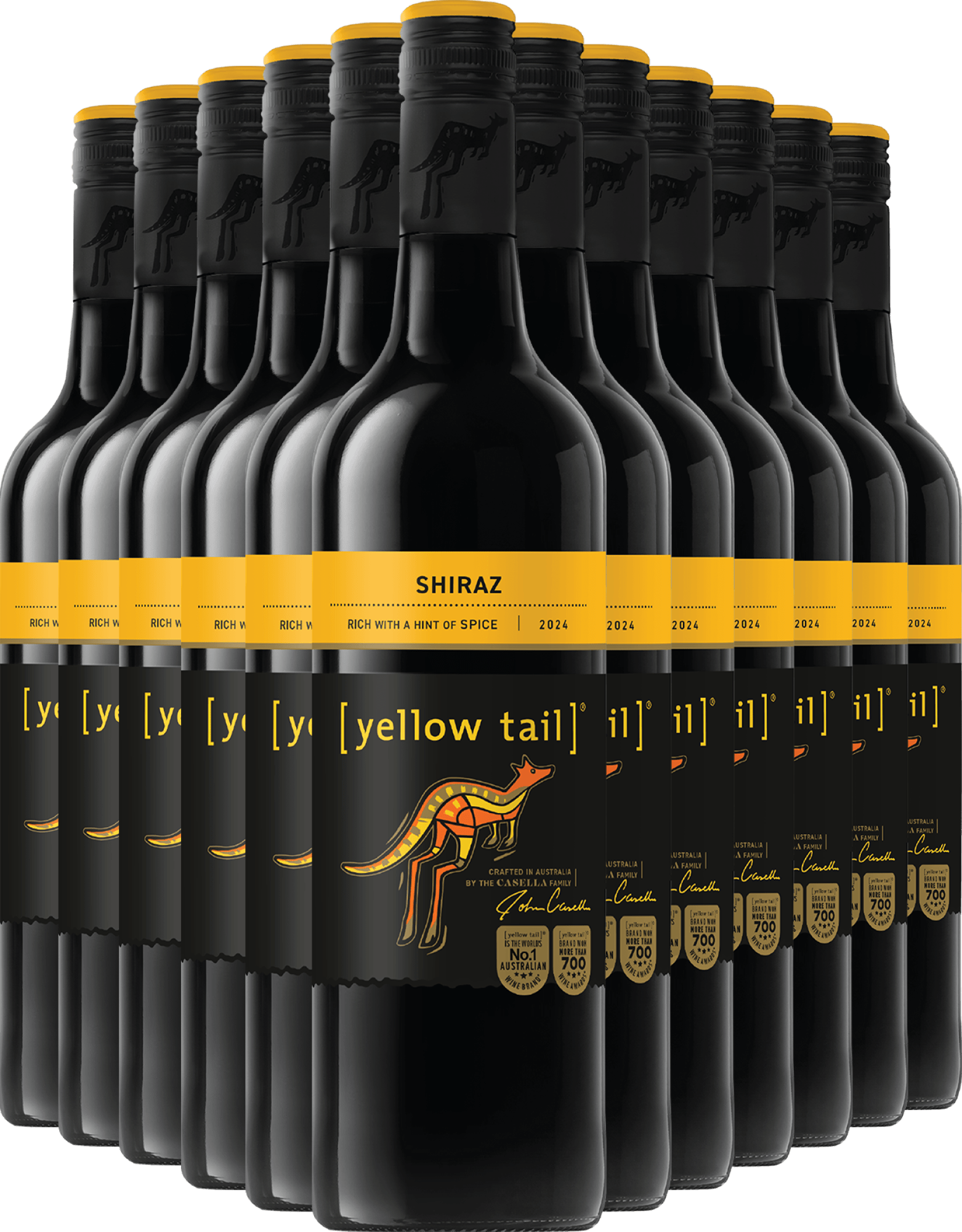 2024 [yellow tail] Shiraz im 12er-Vorratspaket