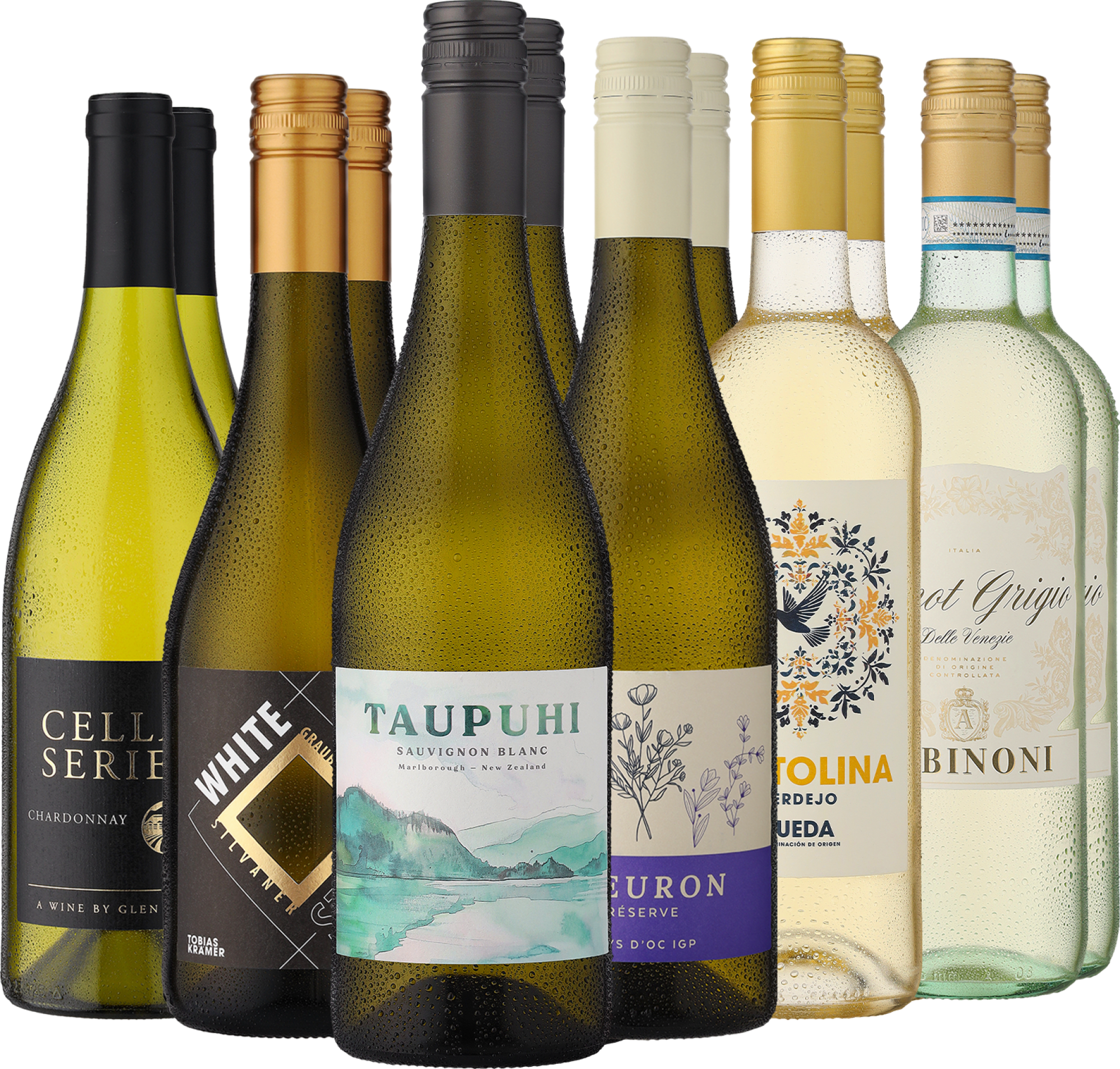 12er-Probierpaket »Frühlingssale Weißweine«