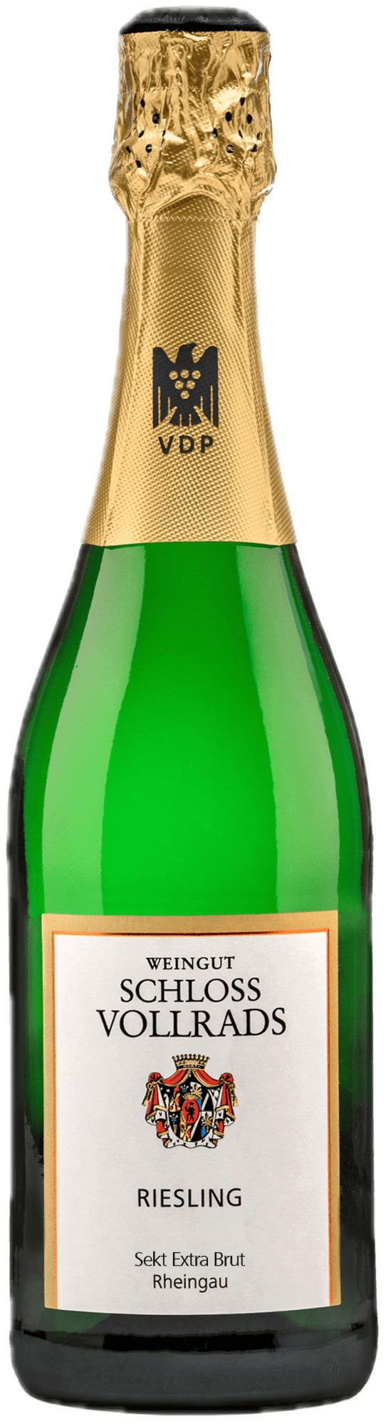 Schloss Vollrads Rheingau Riesling Sekt Extra Brut – Bio