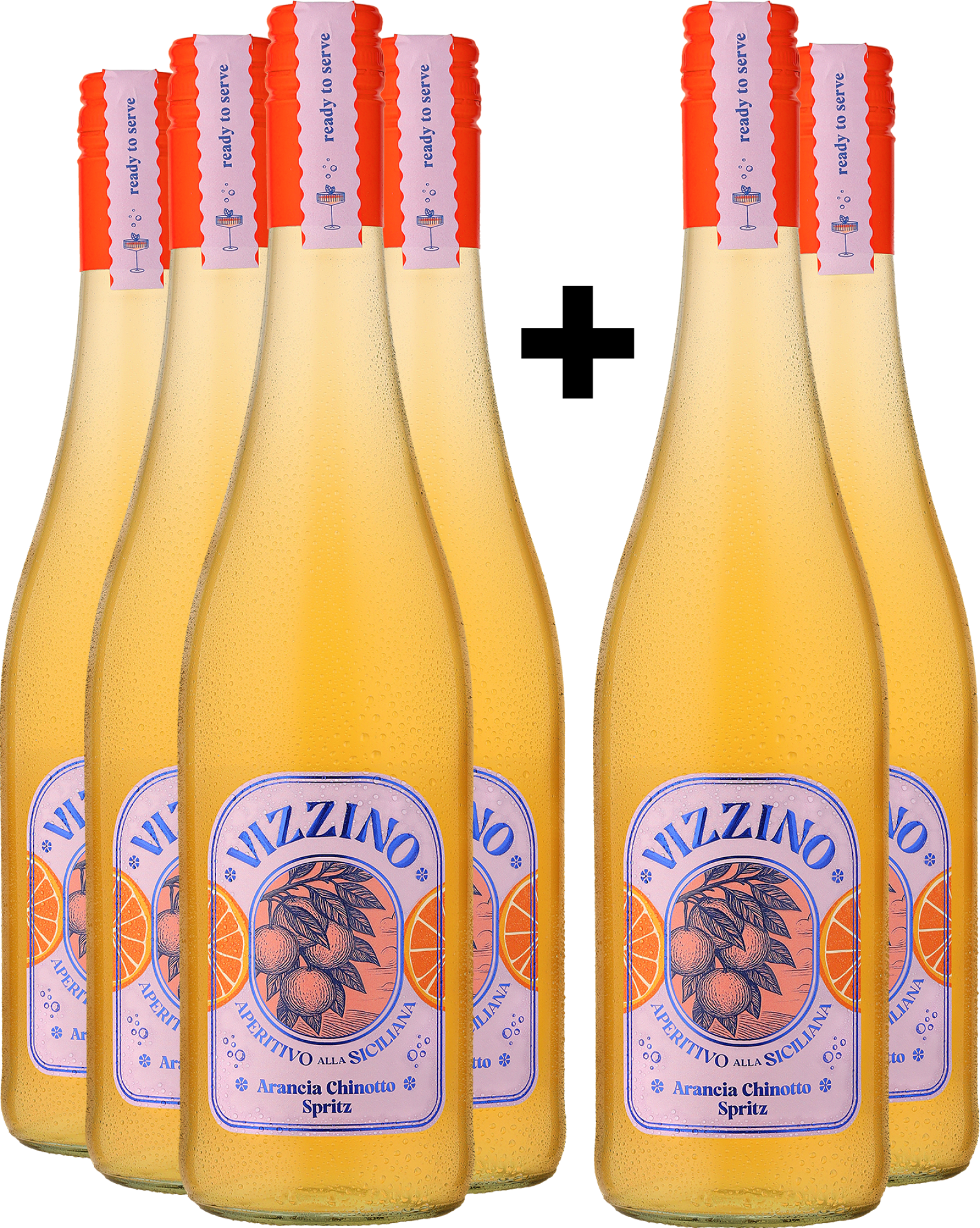 4+2-PAKET VIZZINO Arancia Chinotto Spritz